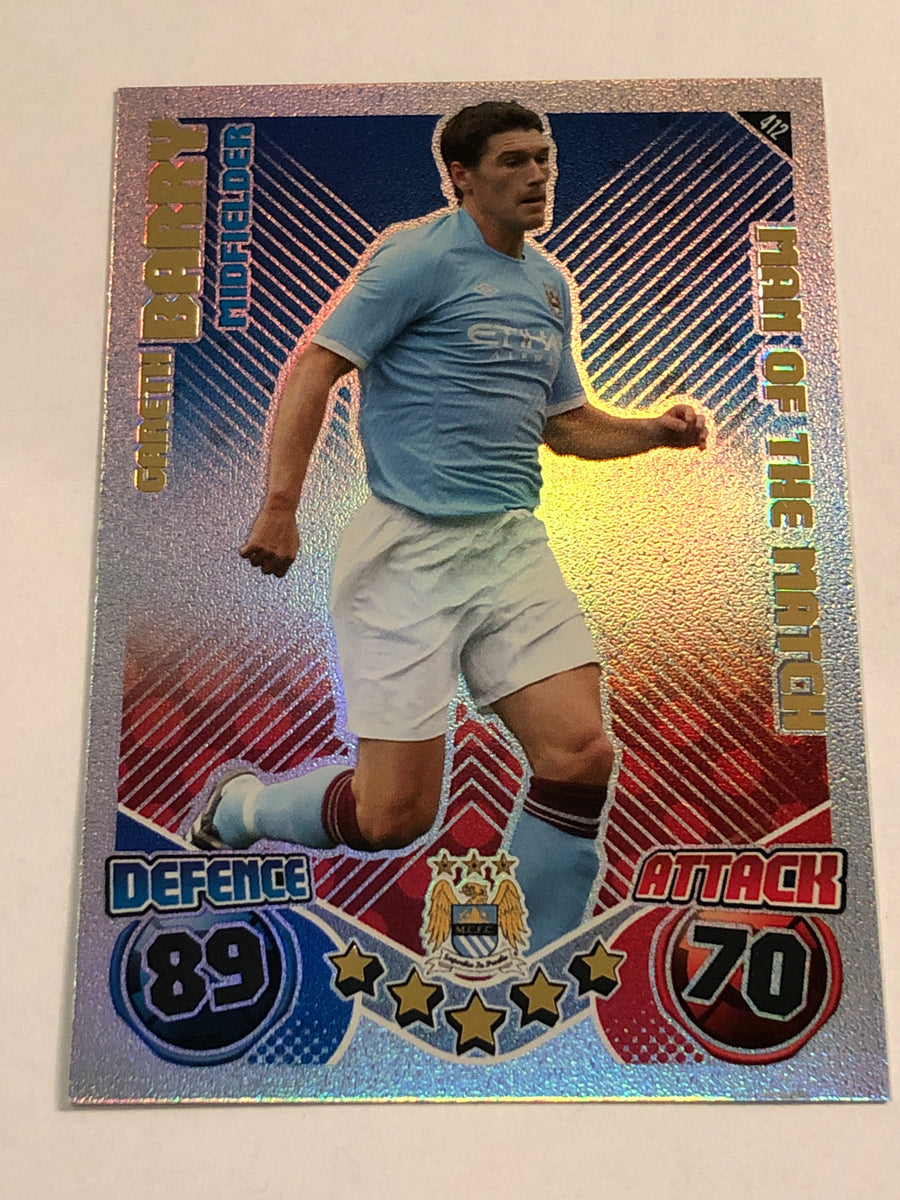 412. GARETH BARRY - MANCHESTER CITY - MAN OF THE MATCH