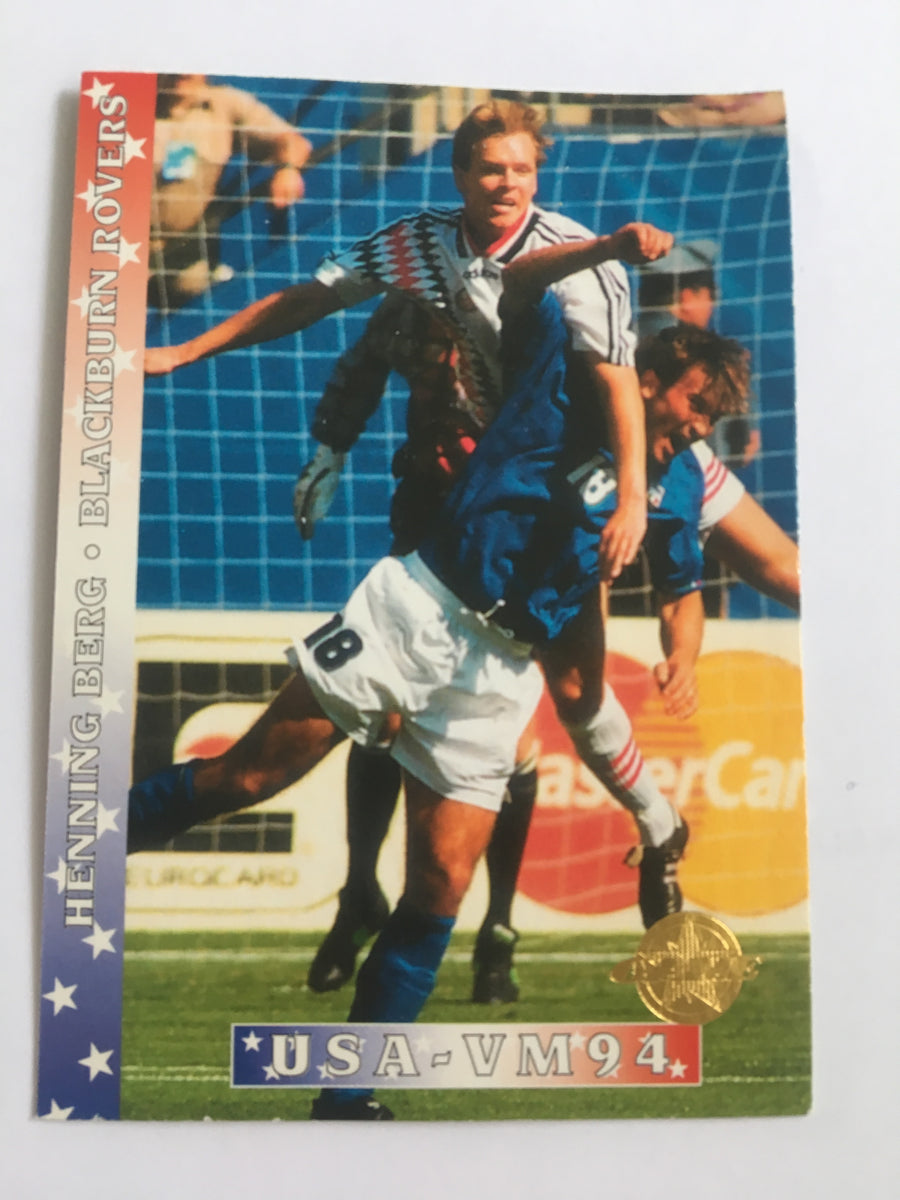 220. HENNING BERG - BLACKBURN ROVERS - USA-VM 94