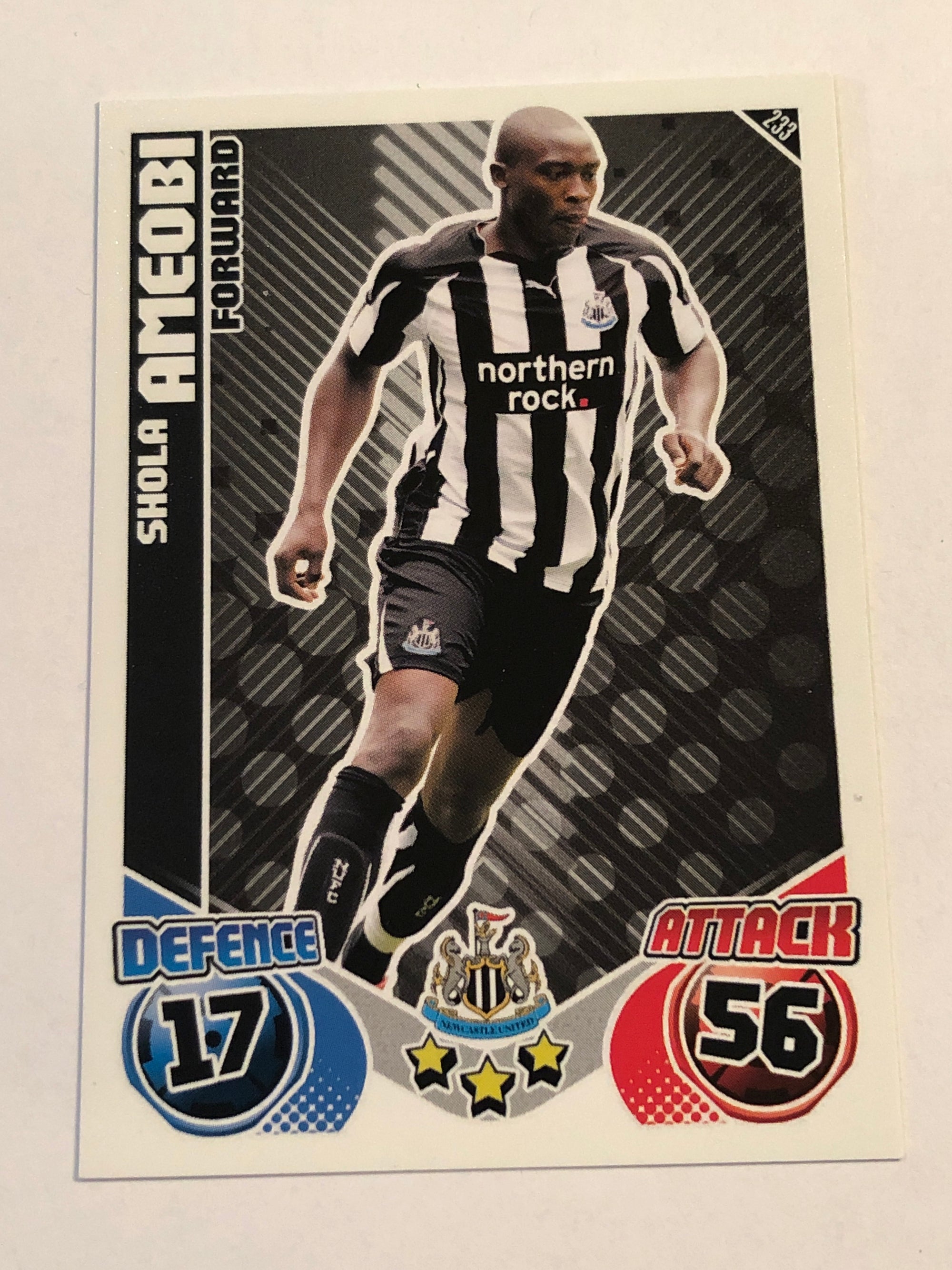 233. SHOLA AMEOBI - NEWCASTLE UNITED