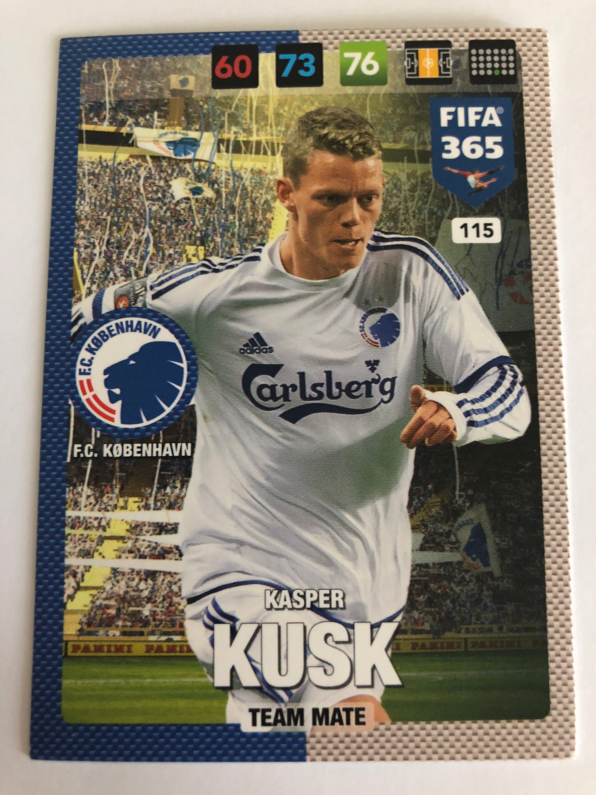 115. KASPER KUSK- F.C. KØBENHAVN - TEAM MATE