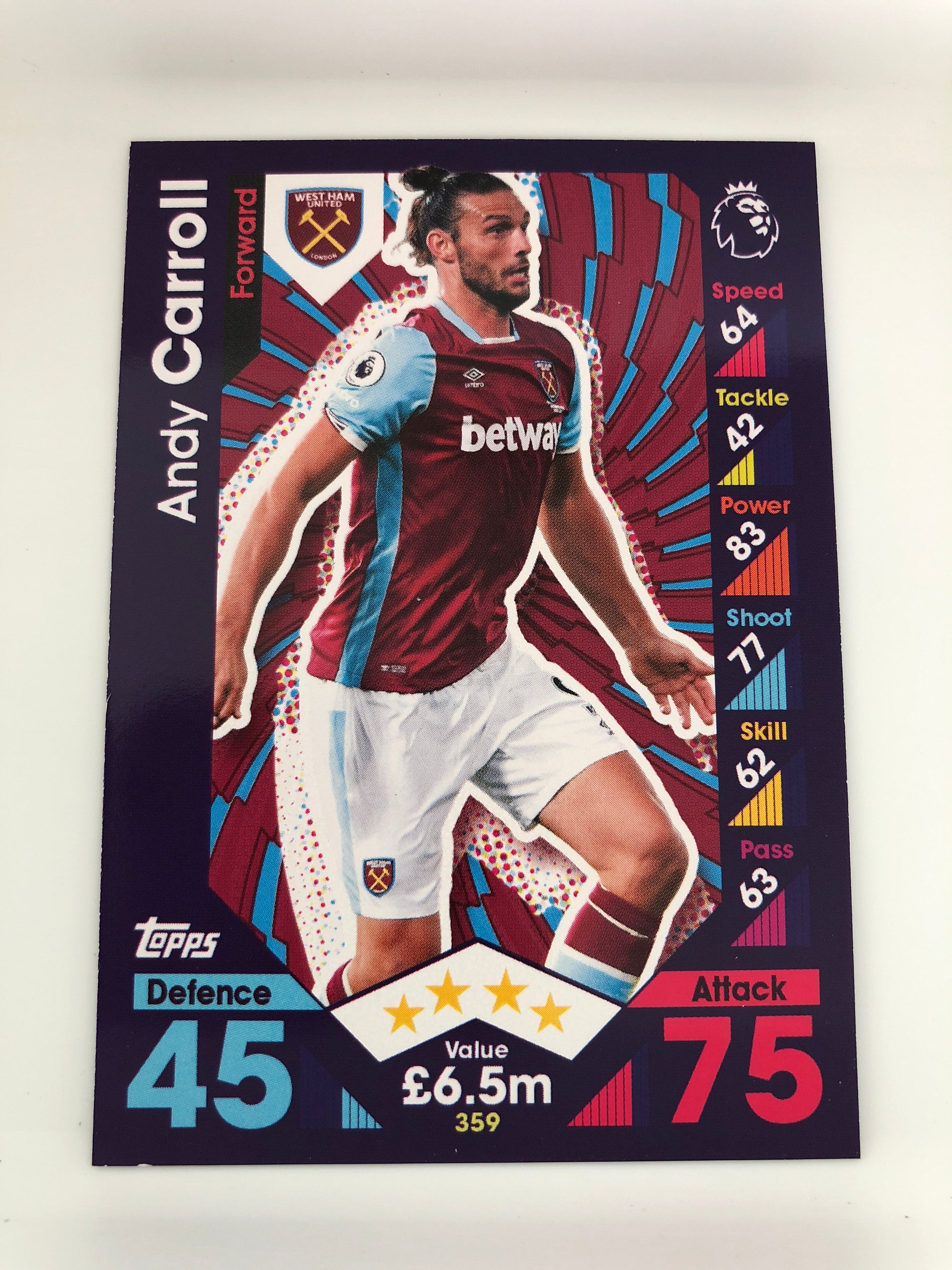 359. ANDY CARROLL - WEST HAM UNITED