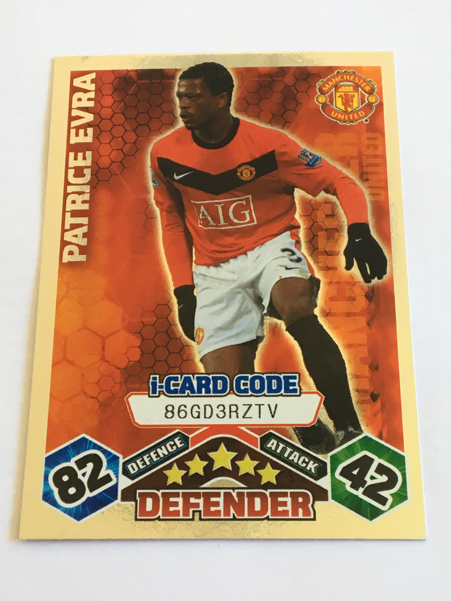 IC100. PATRICE EVRA - MANCHESTER UNITED - iCARD