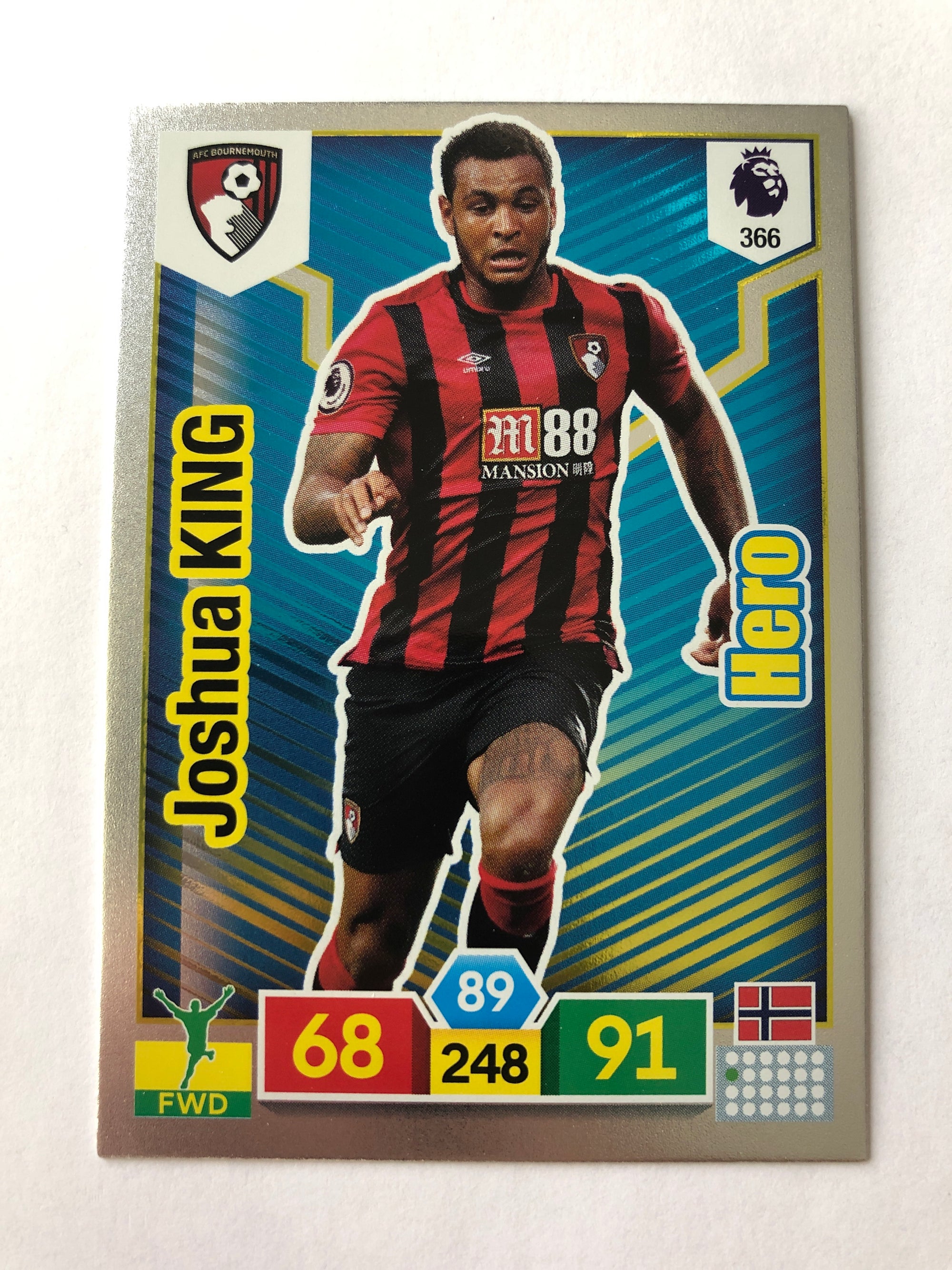 366. JOSHUA KING - BOURNEMOUTH - HERO