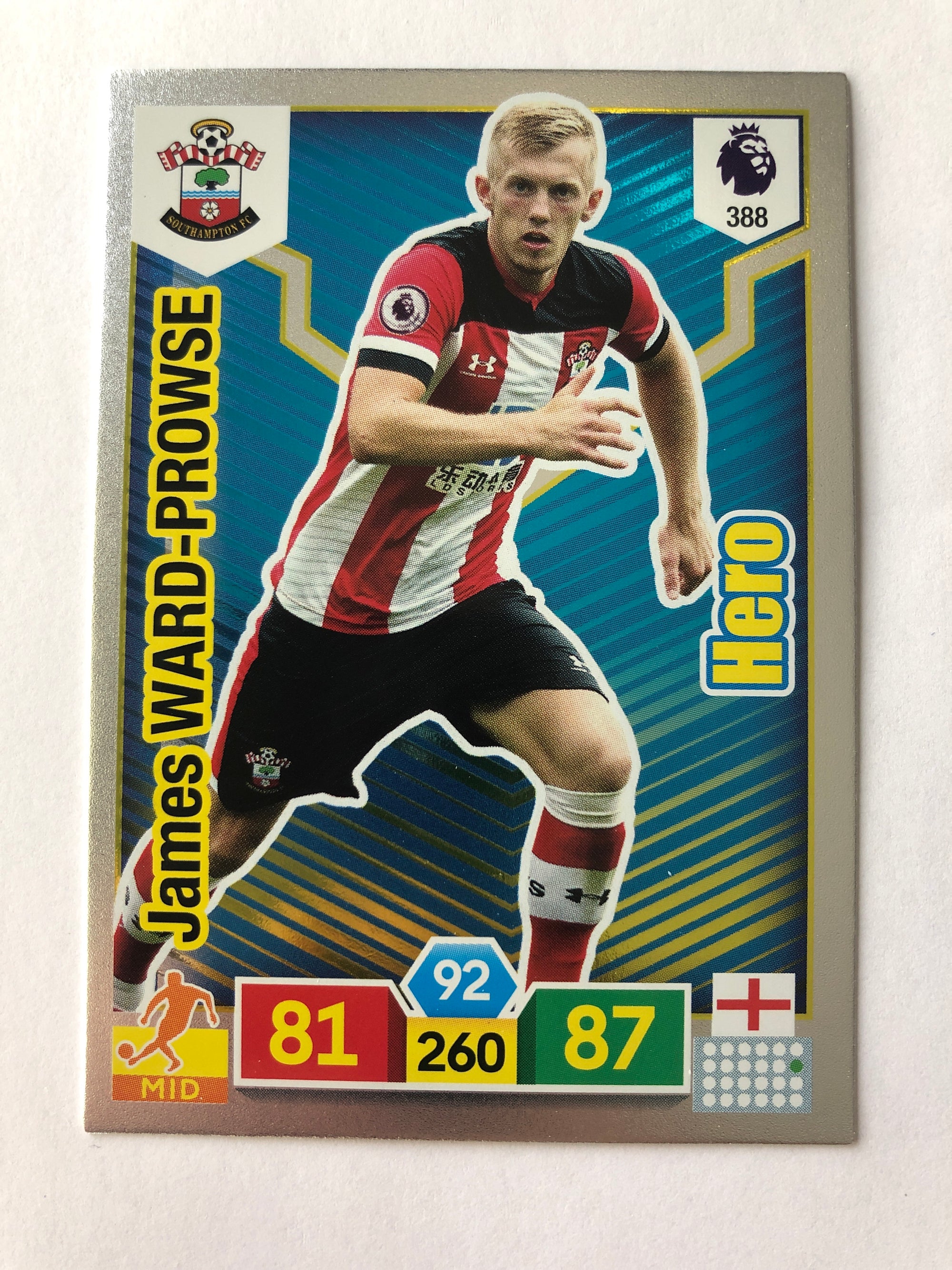 388. JAMES WARD-PROWSE - SOUTHAMPTON - HERO
