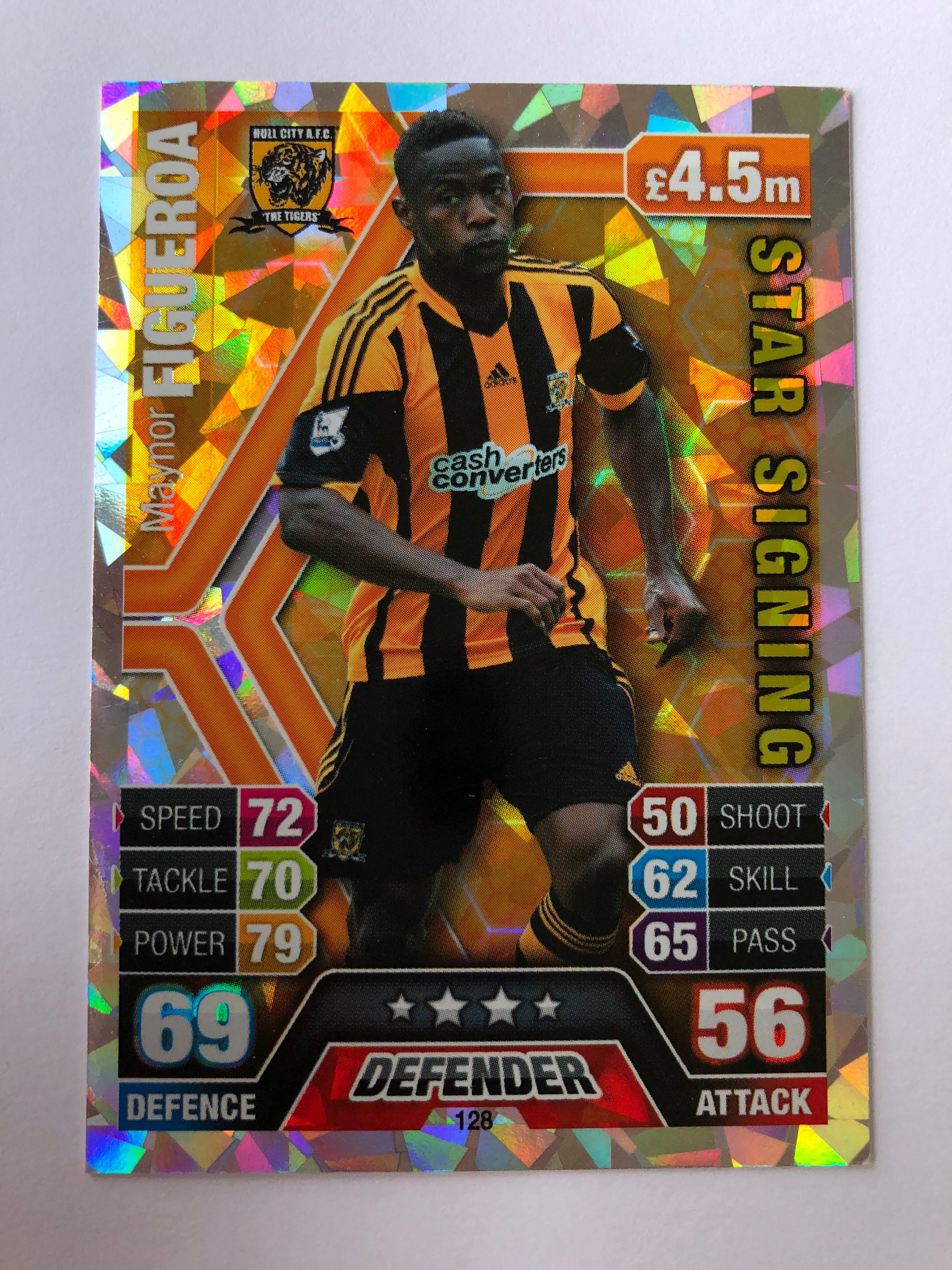 128. MAYNOR FIGUEROA - HULL CITY - STARSIGNING