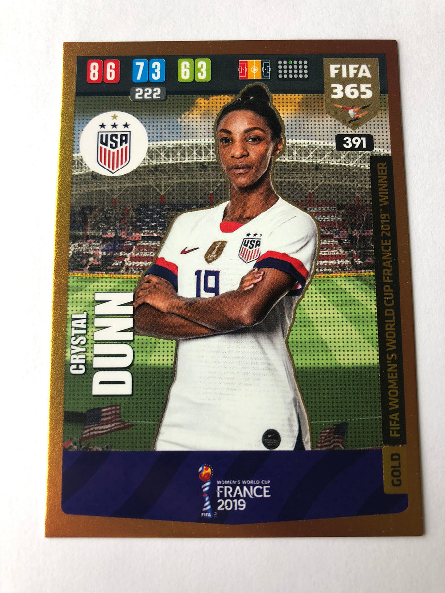 391. CRYSTAL DUNN - GOLD FIFA WOMENS WORLD CUP FRANCE 2019 WINNER