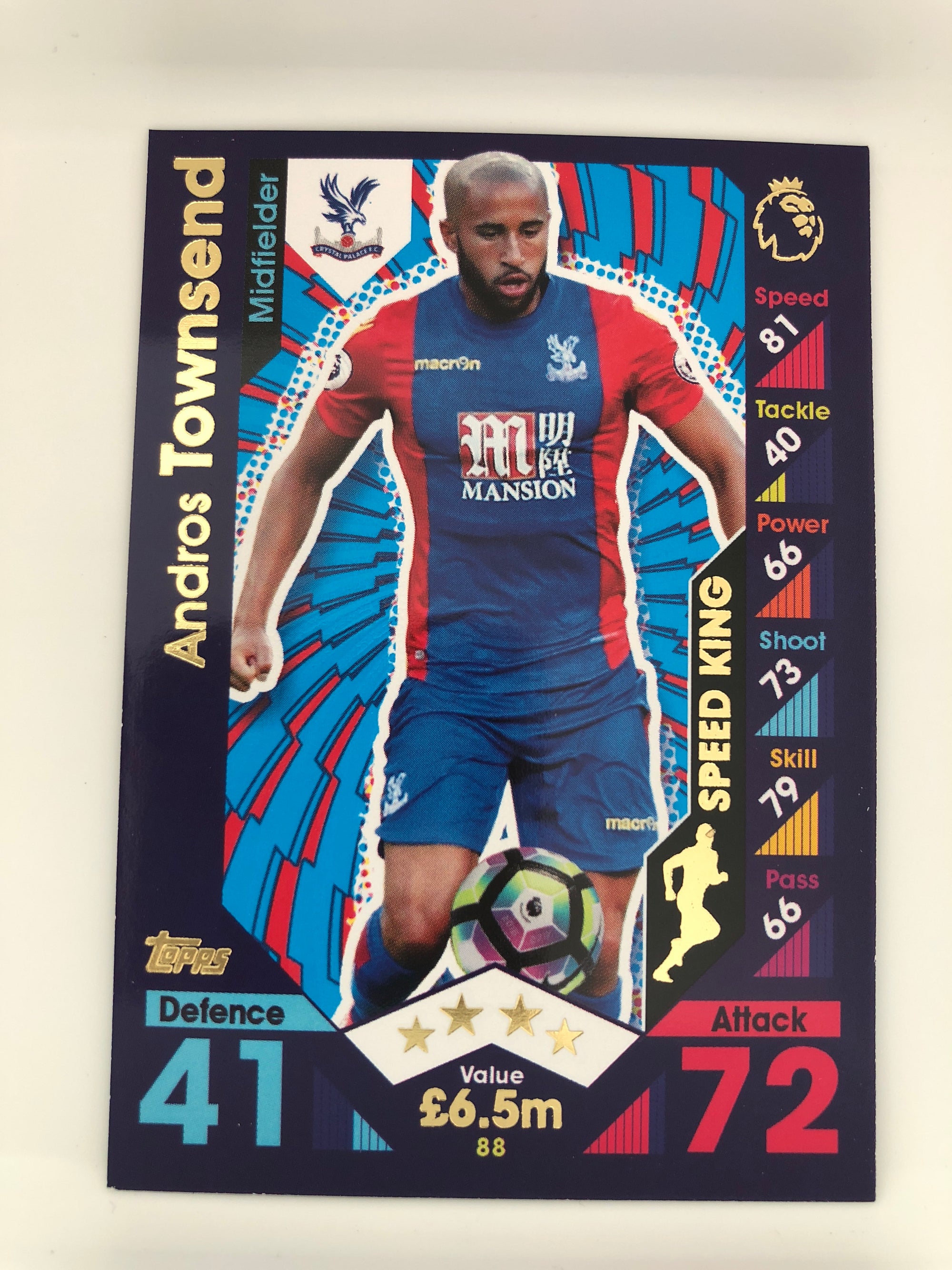 088. ANDROS TOWNSEND - CRYSTAL PALACE - SPEED KING
