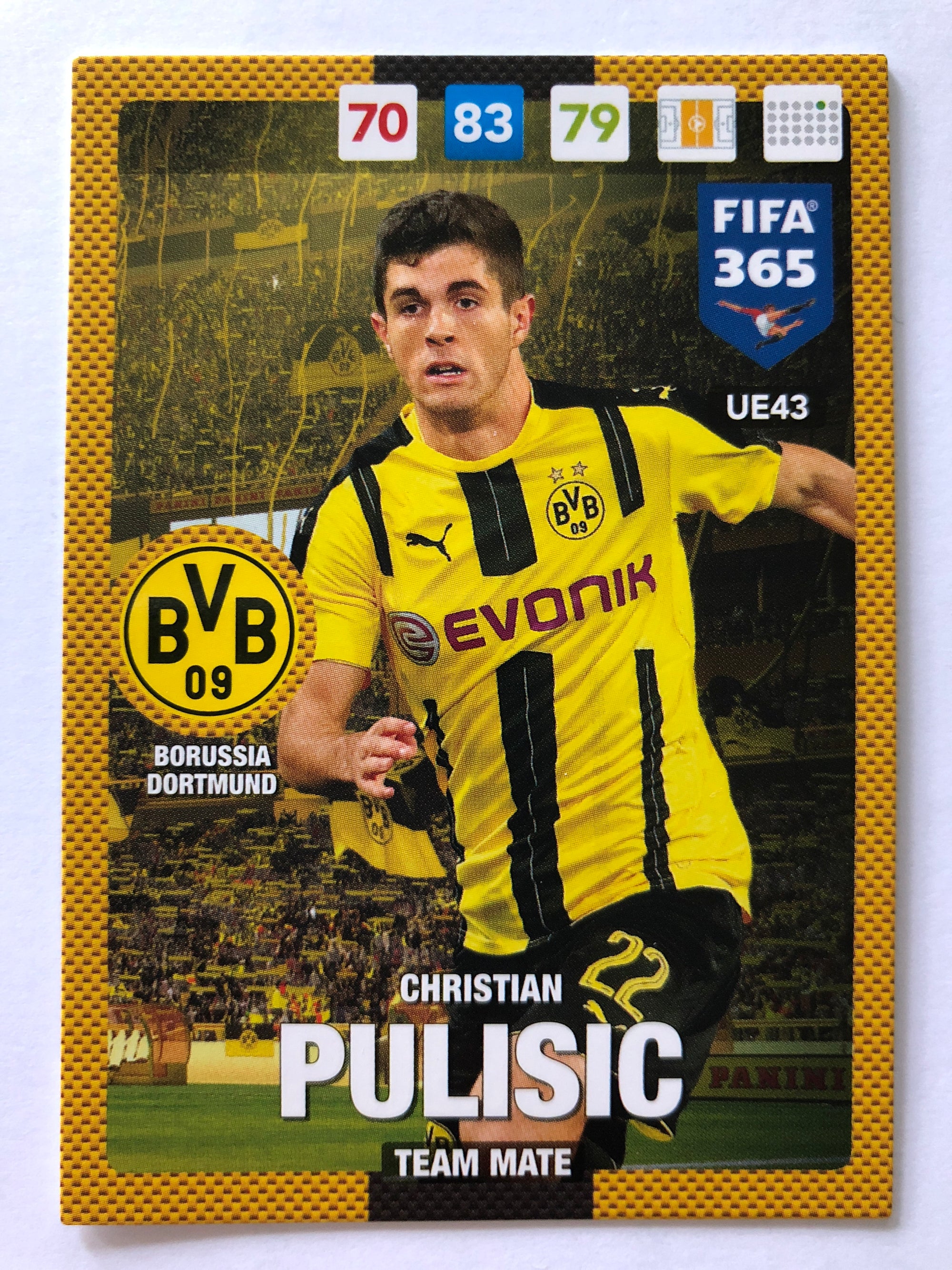 UE043 - CHRISTIAN PULISIC - BORUSSIA DORTMUND - TEAM MATE