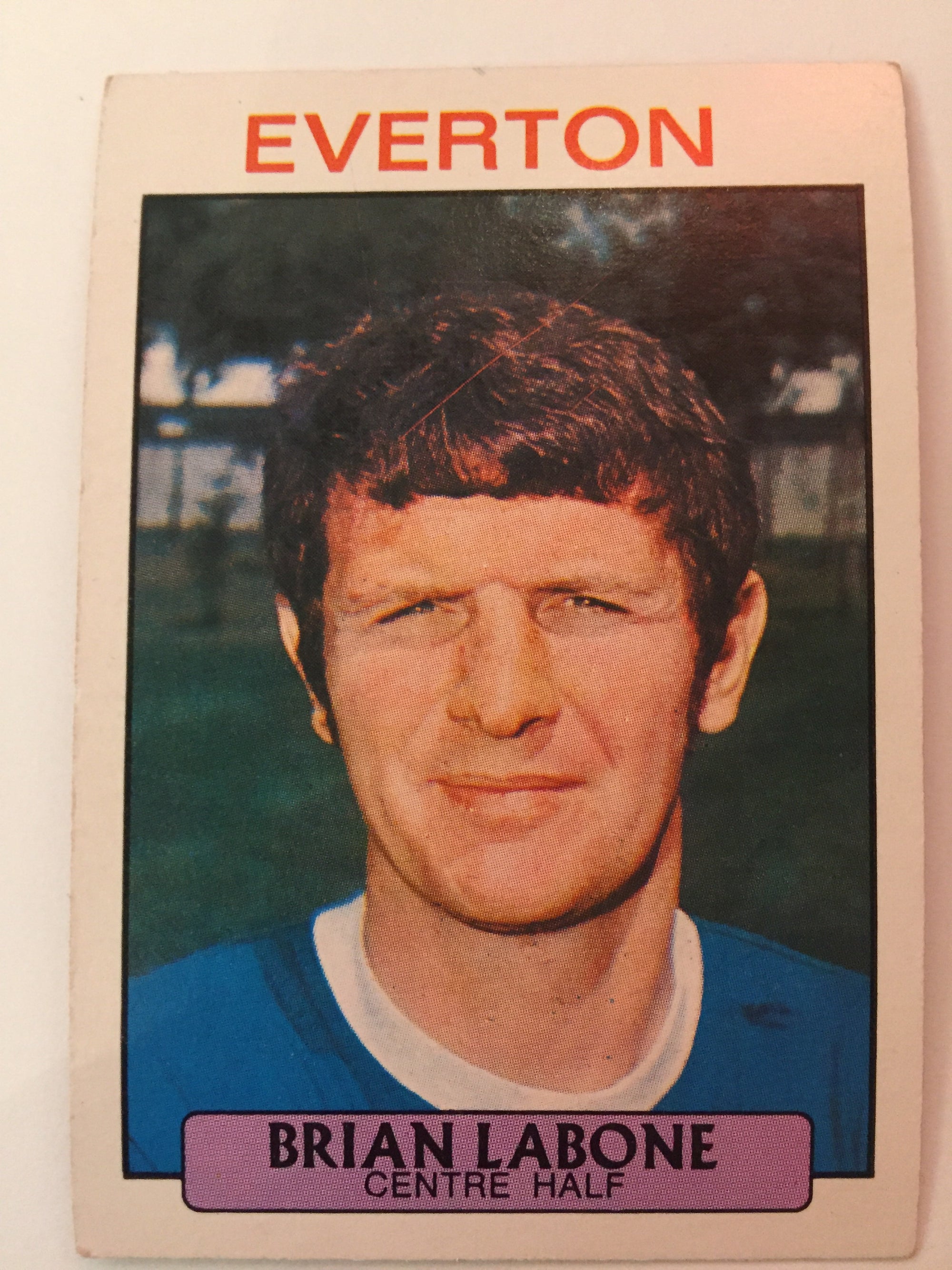 166. BRIAN LABONE - EVERTON