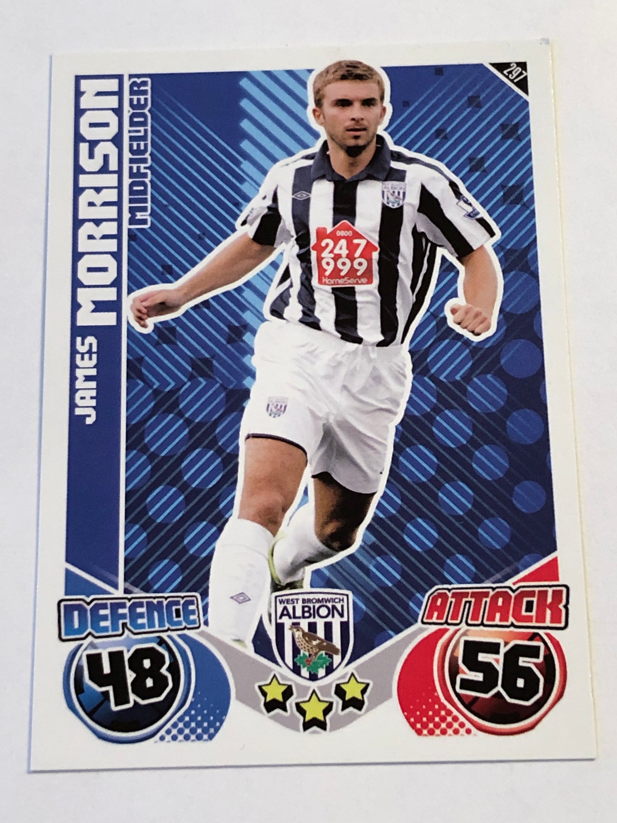 297. JAMES MORRISON - WEST BROMWICH ALBION