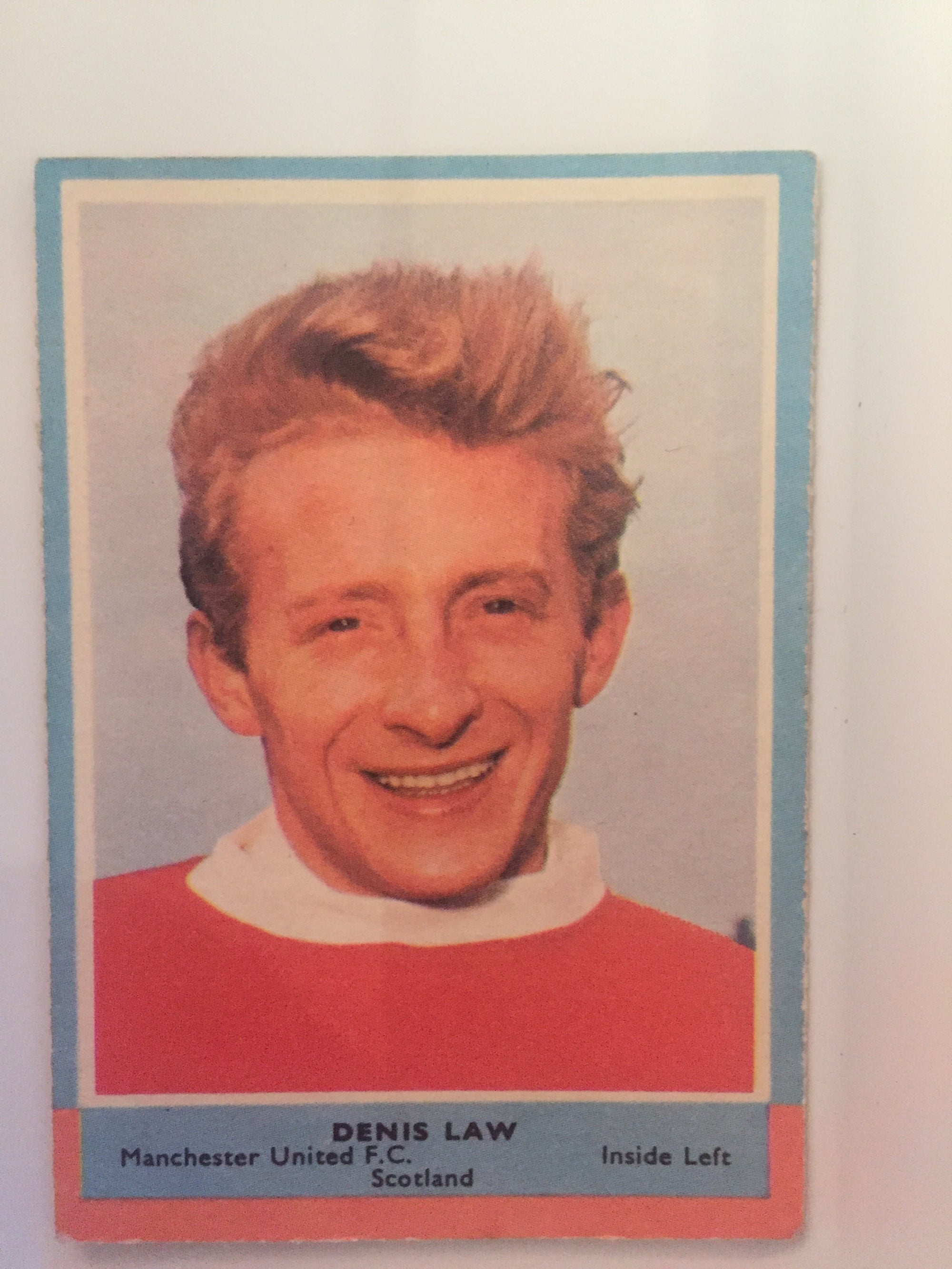 042. DENIS LAW - MANCHESTER UNITED