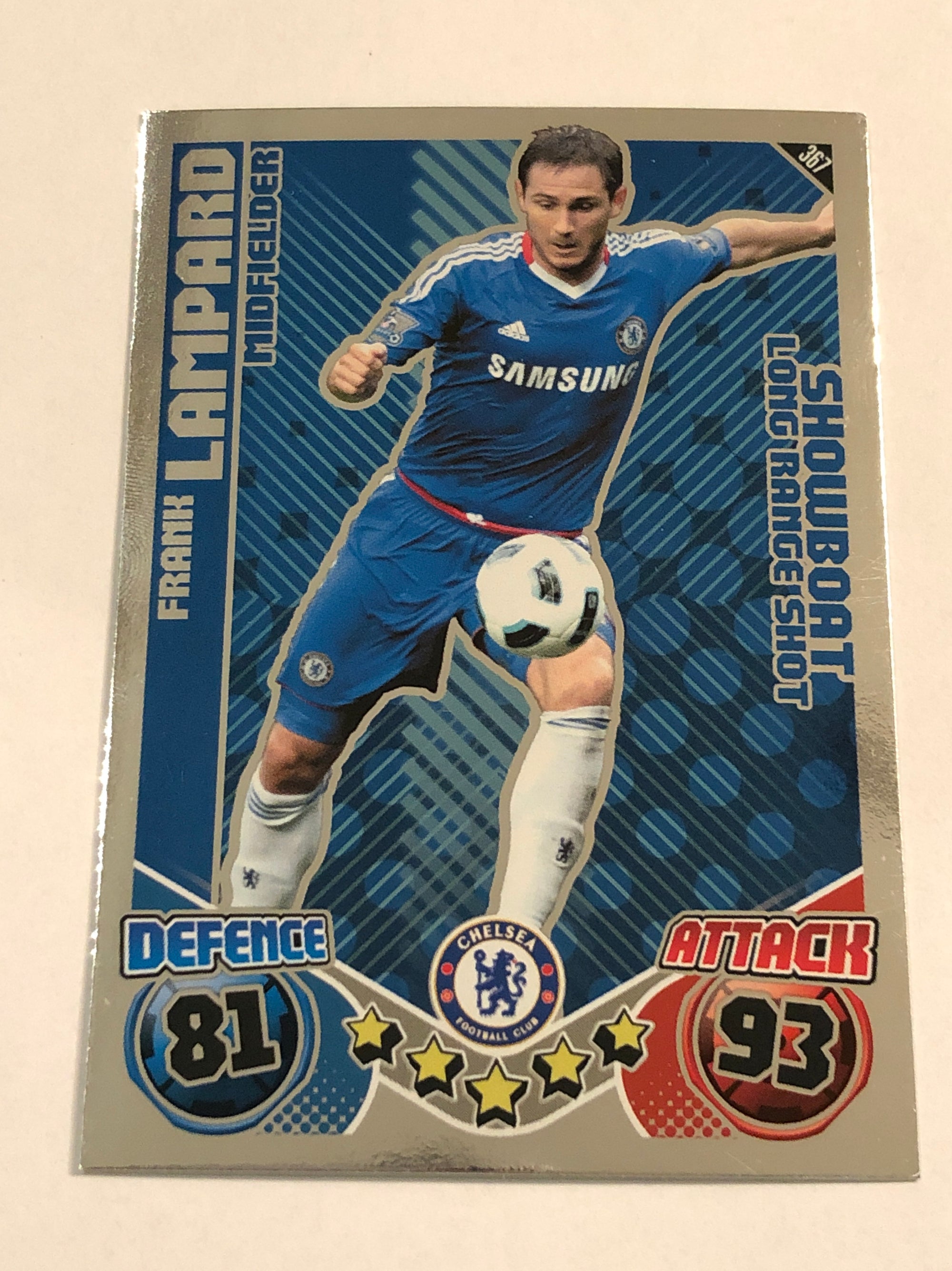 367. FRANK LAMPARD - CHELSEA - SHOWBOAT