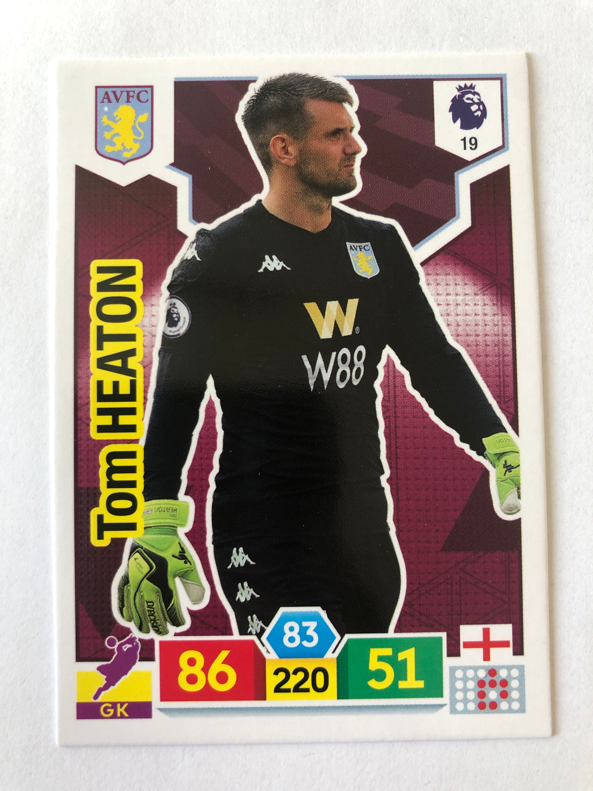 019. TOM HEATON - ASTON VILLA
