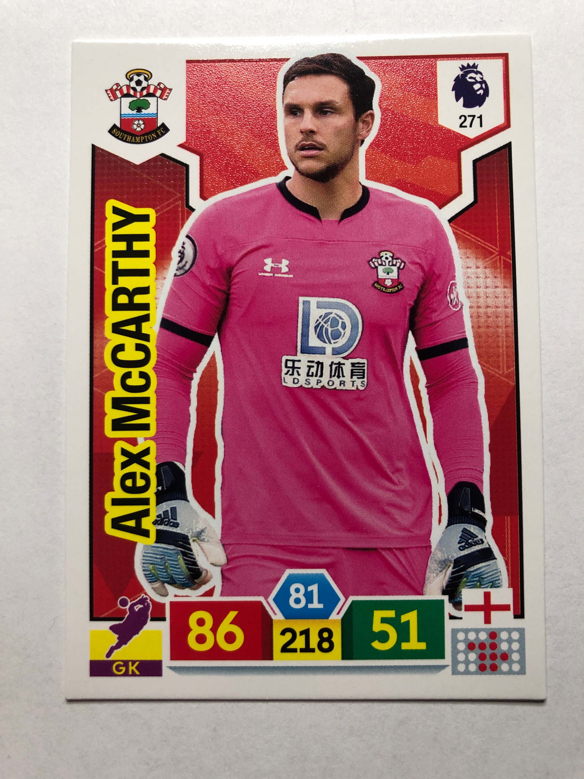 271. ALEX MCCARTHY - SOUTHAMPTON