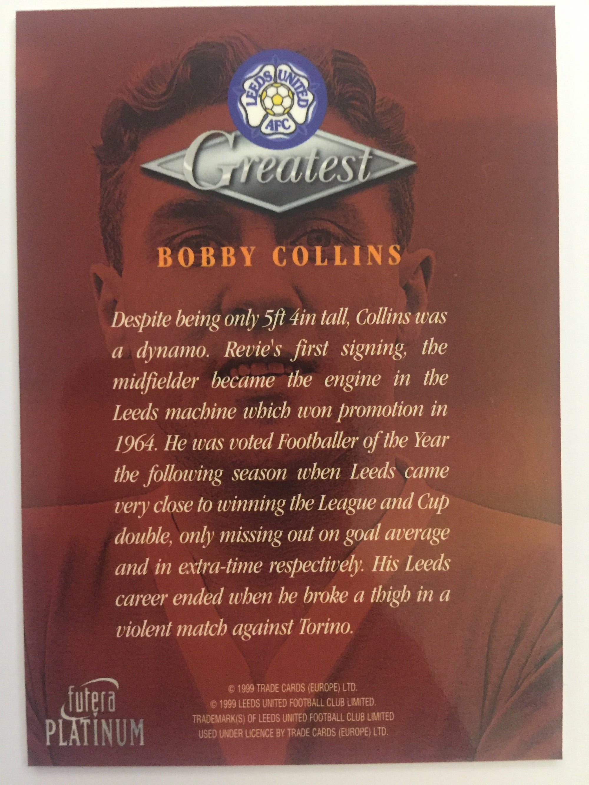 BOBBY COLLINS - LEEDS UNITED