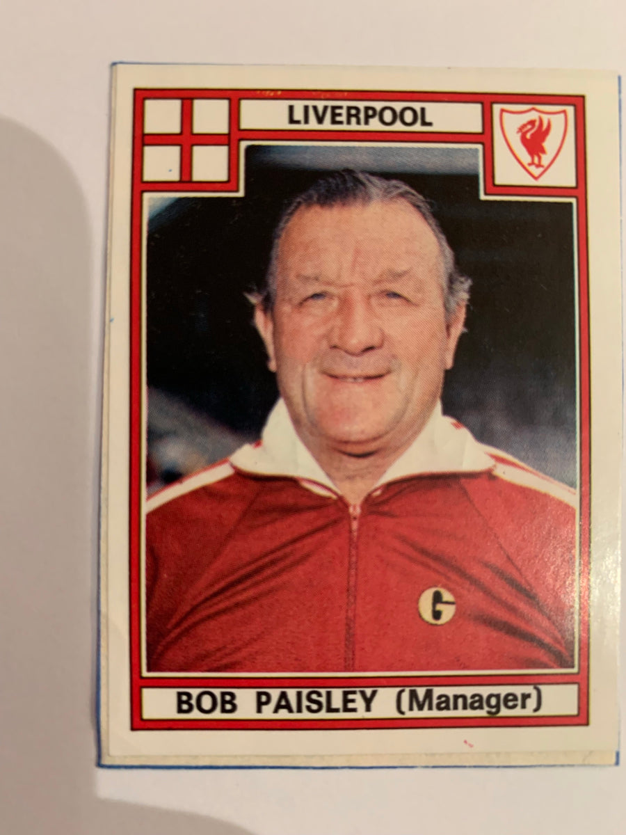 BOB PAISLEY - LIVERPOOL - PANINI 1978