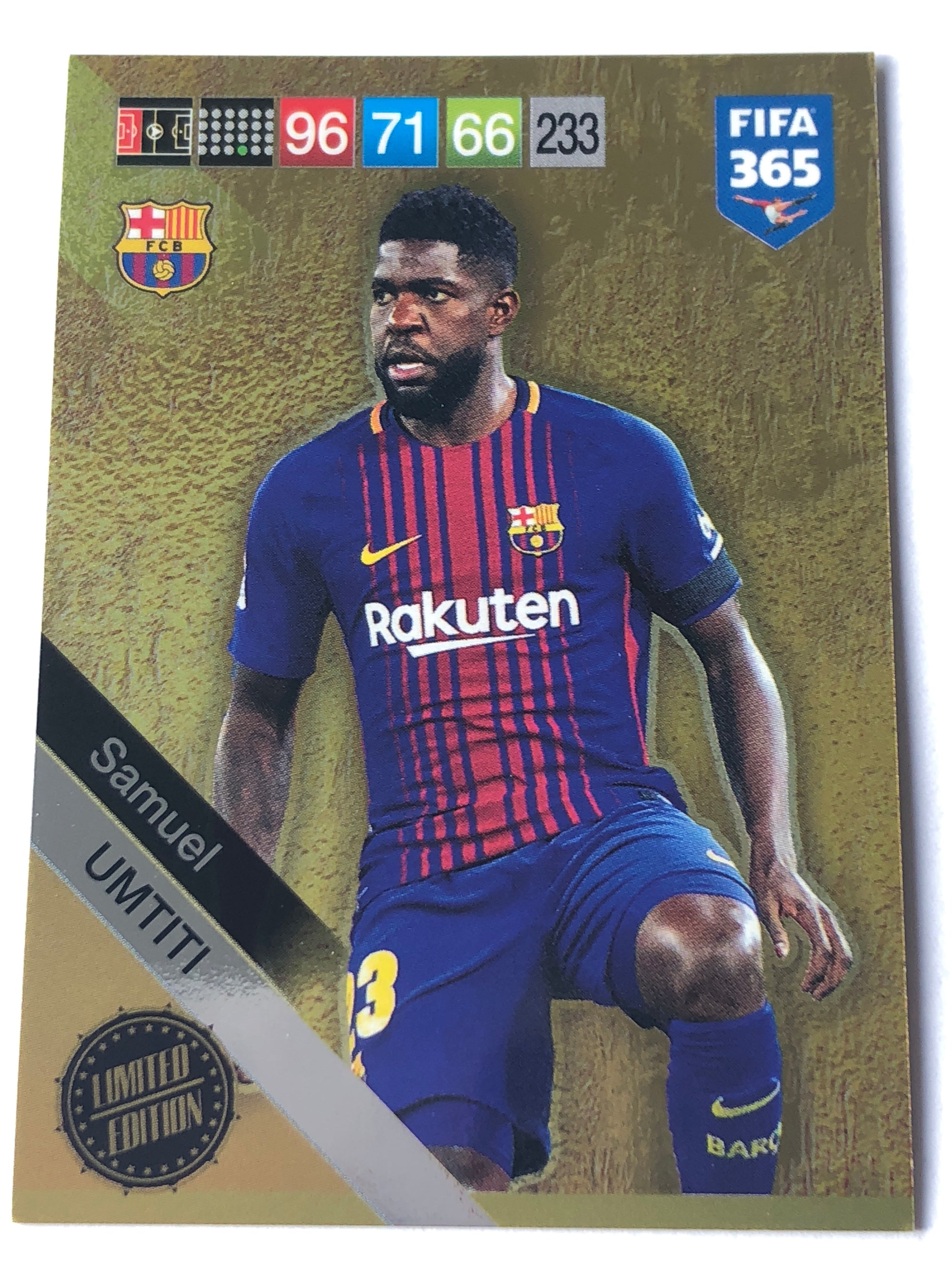 SAMUEL UMTITI - BARCELONA - LIMITED EDITION
