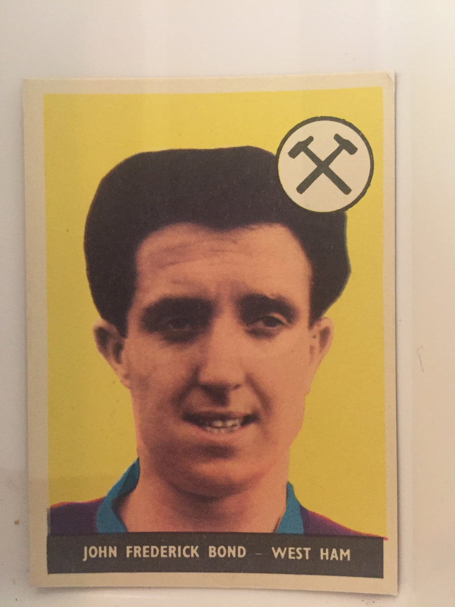 015. JOHN FREDERICK BOND - WEST HAM UNITED