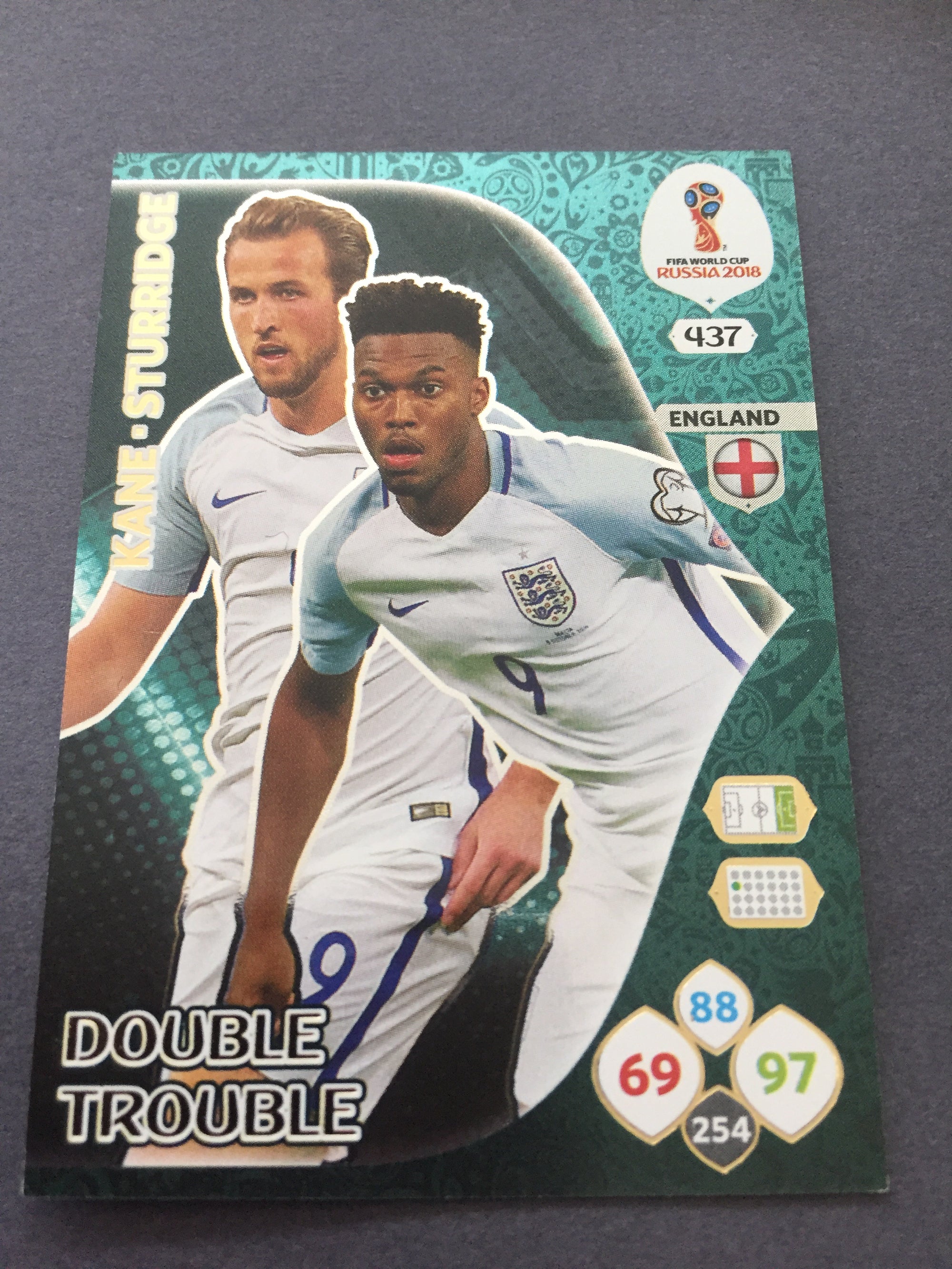 437. KANE-STURRIDGE - ENGLAND - DOUBLE TROUBLE