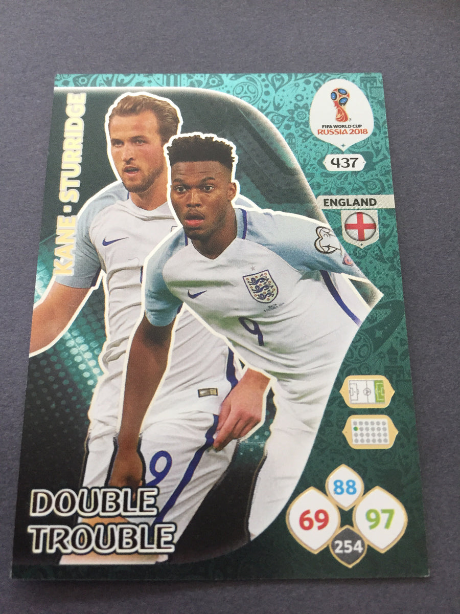 437. KANE-STURRIDGE - ENGLAND - DOUBLE TROUBLE