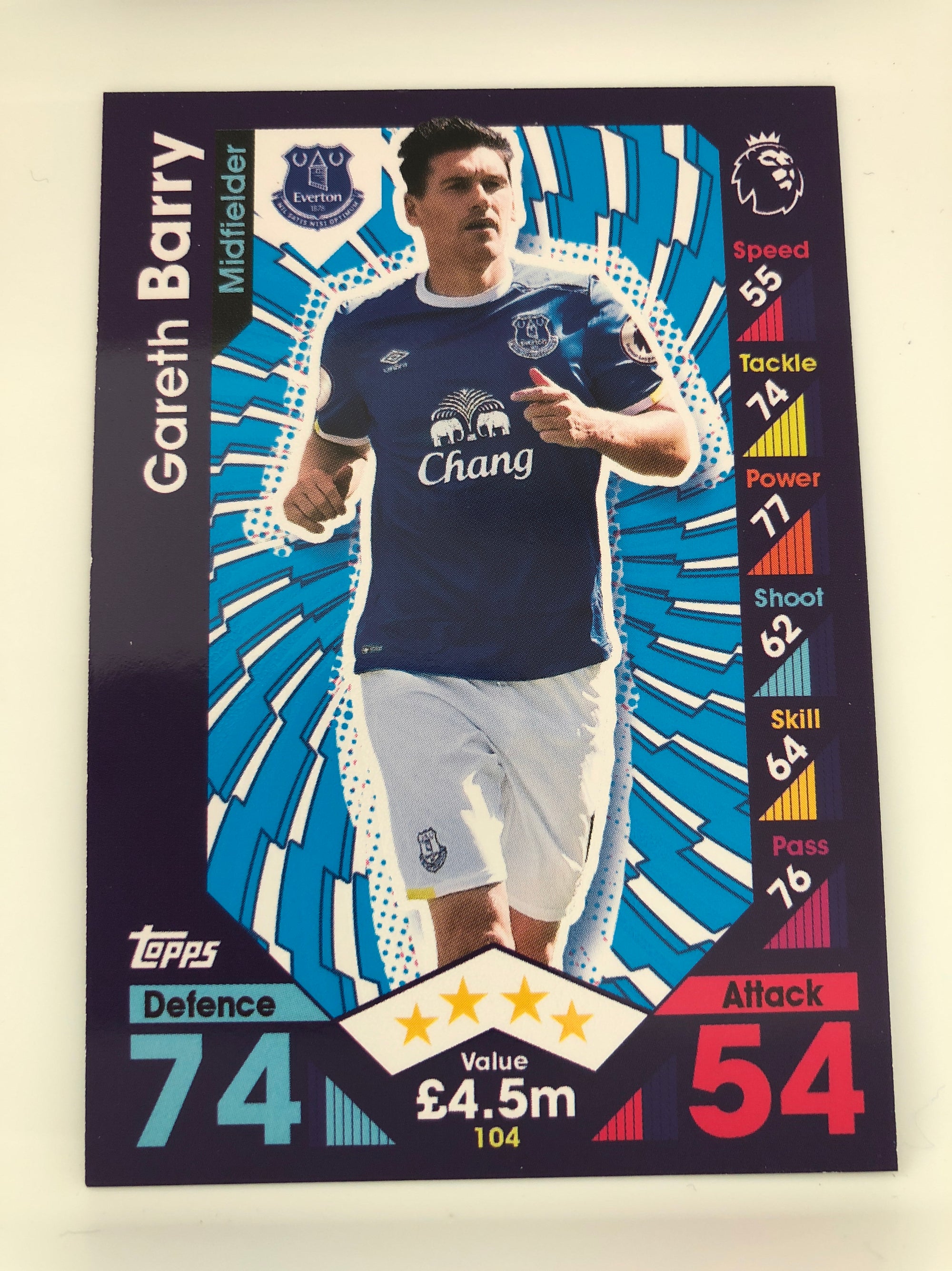 104. GARETH BARRY - EVERTON