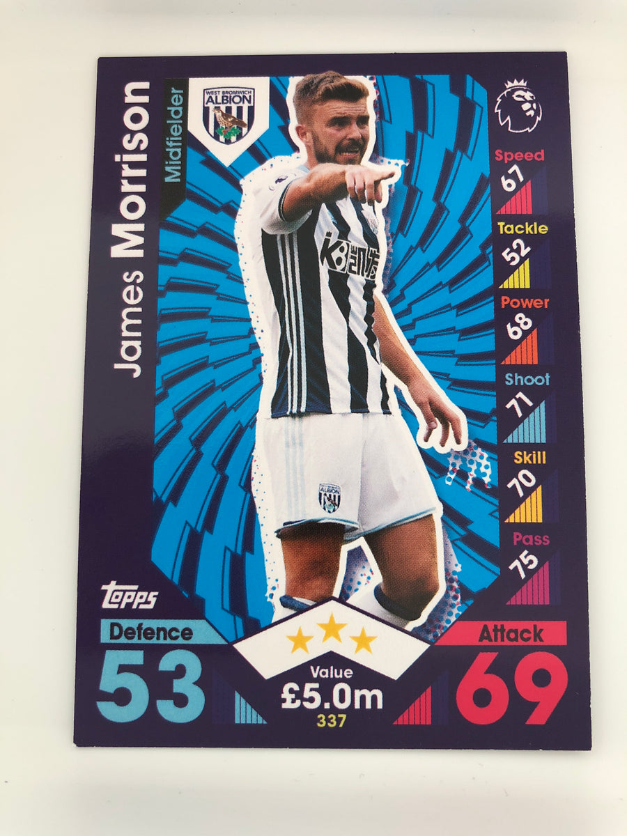 337. JAMES MORRISON - WEST BROMWICH ALBION
