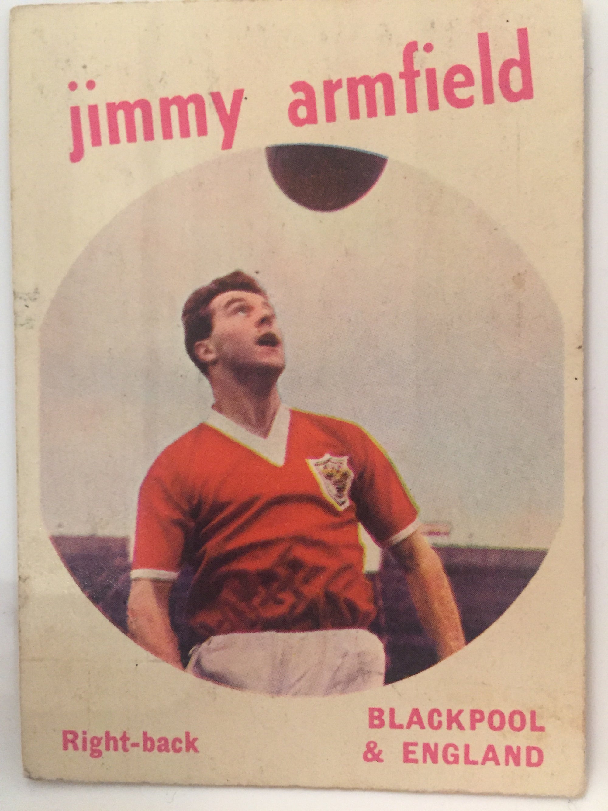 021. JIMMY ARMFIELD - BLACKPOOL