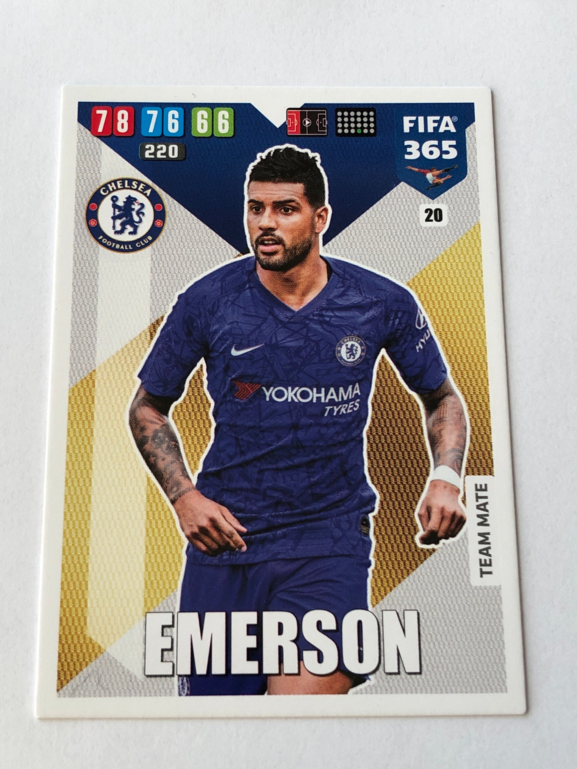 020. EMERSON - CHELSEA - TEAM MATE