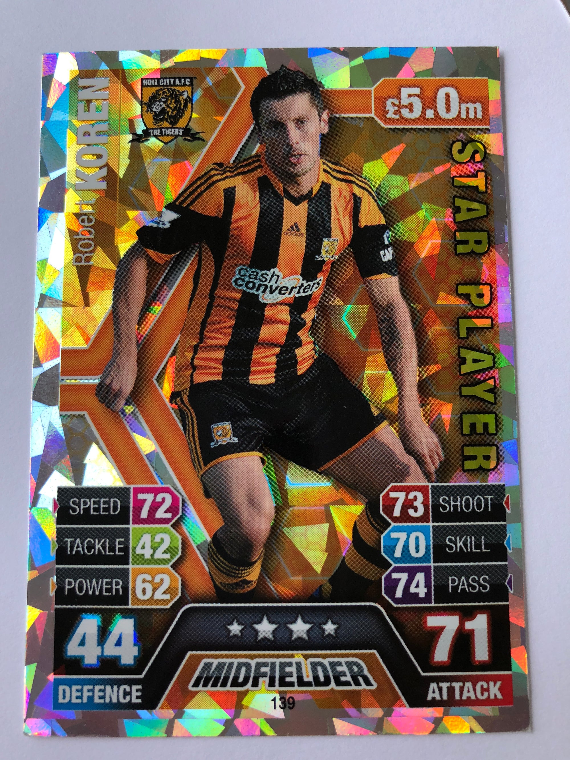 139. ROBERT KOREN - HULL CITY - STARPLAYER