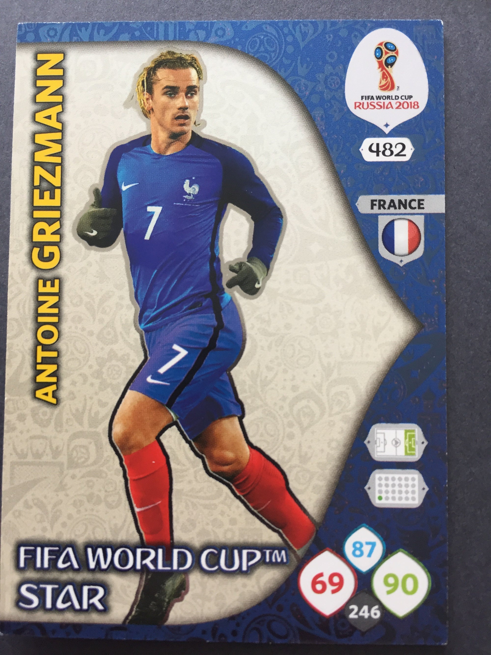 482. ANTOINE GRIEZMANN - FRANCE - WORLD CUP STAR