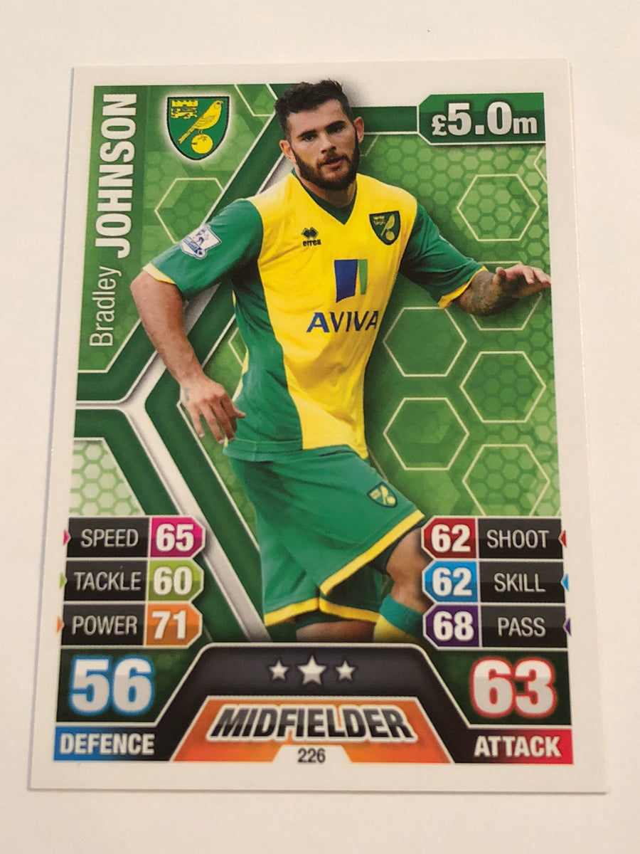 226. BRADLEY JOHNSON - NORWICH CITY