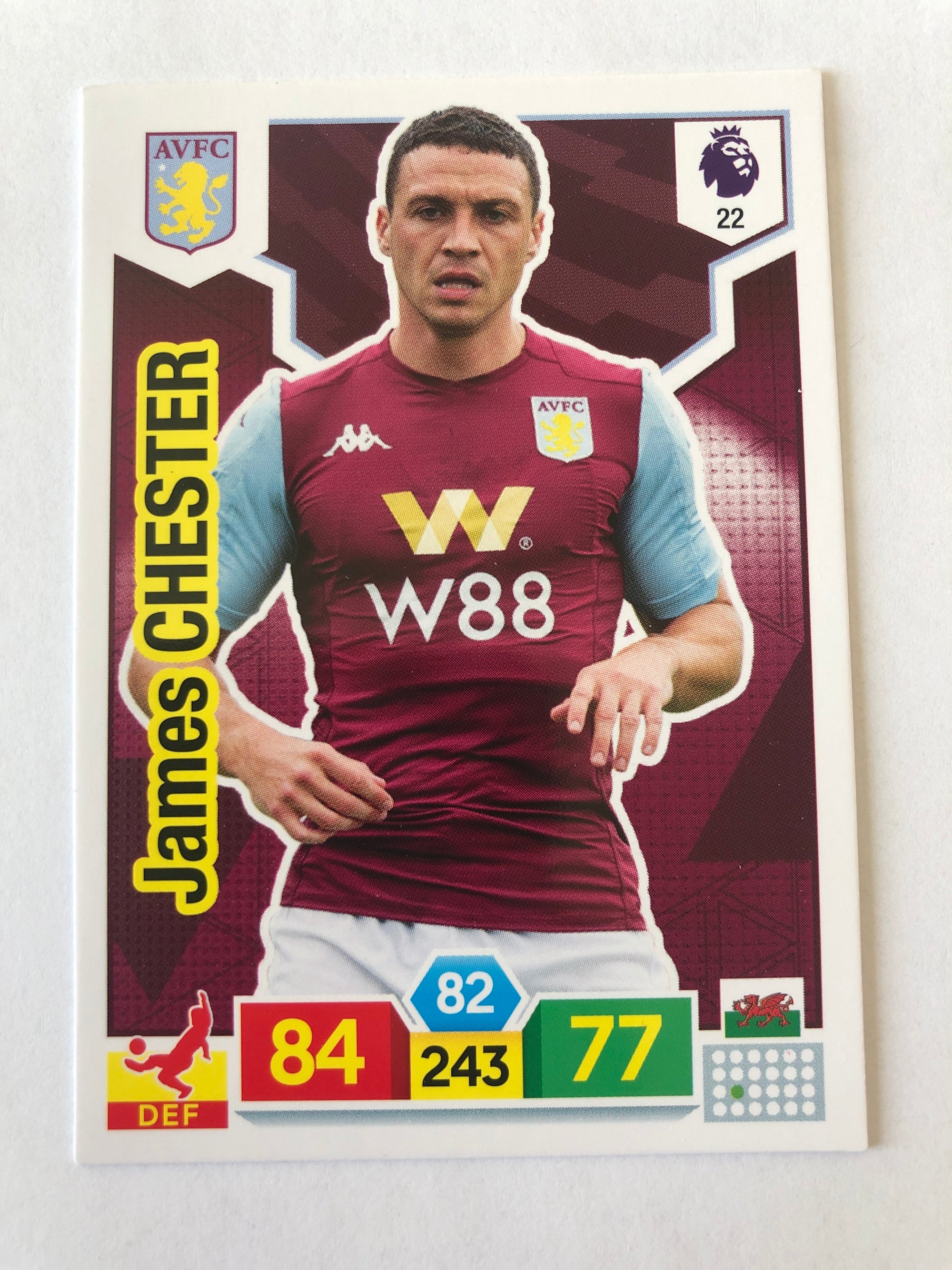 022. JAMES CHESTER - ASTON VILLA