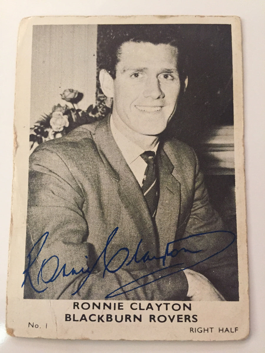 001. RONNIE CLAYTON -BLACKBURN ROVERS