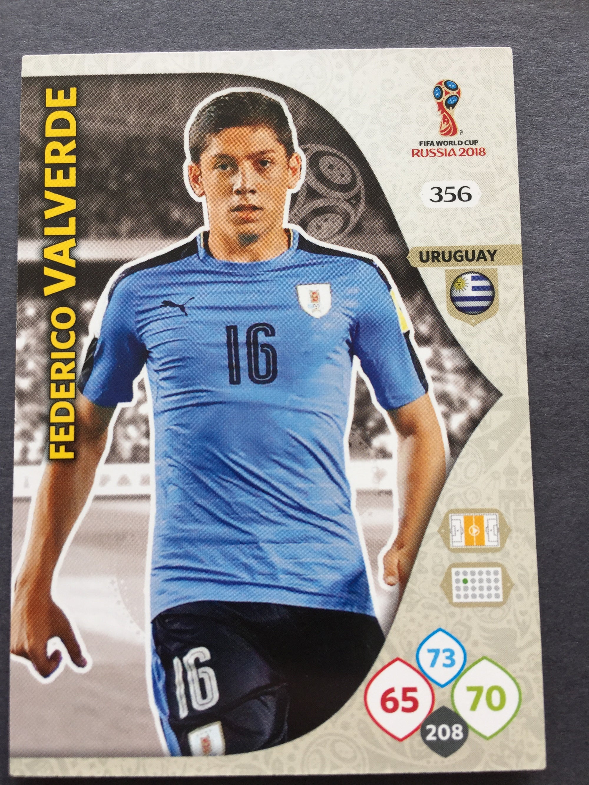 356. FEDERICO VALVERDE - URUGUAY