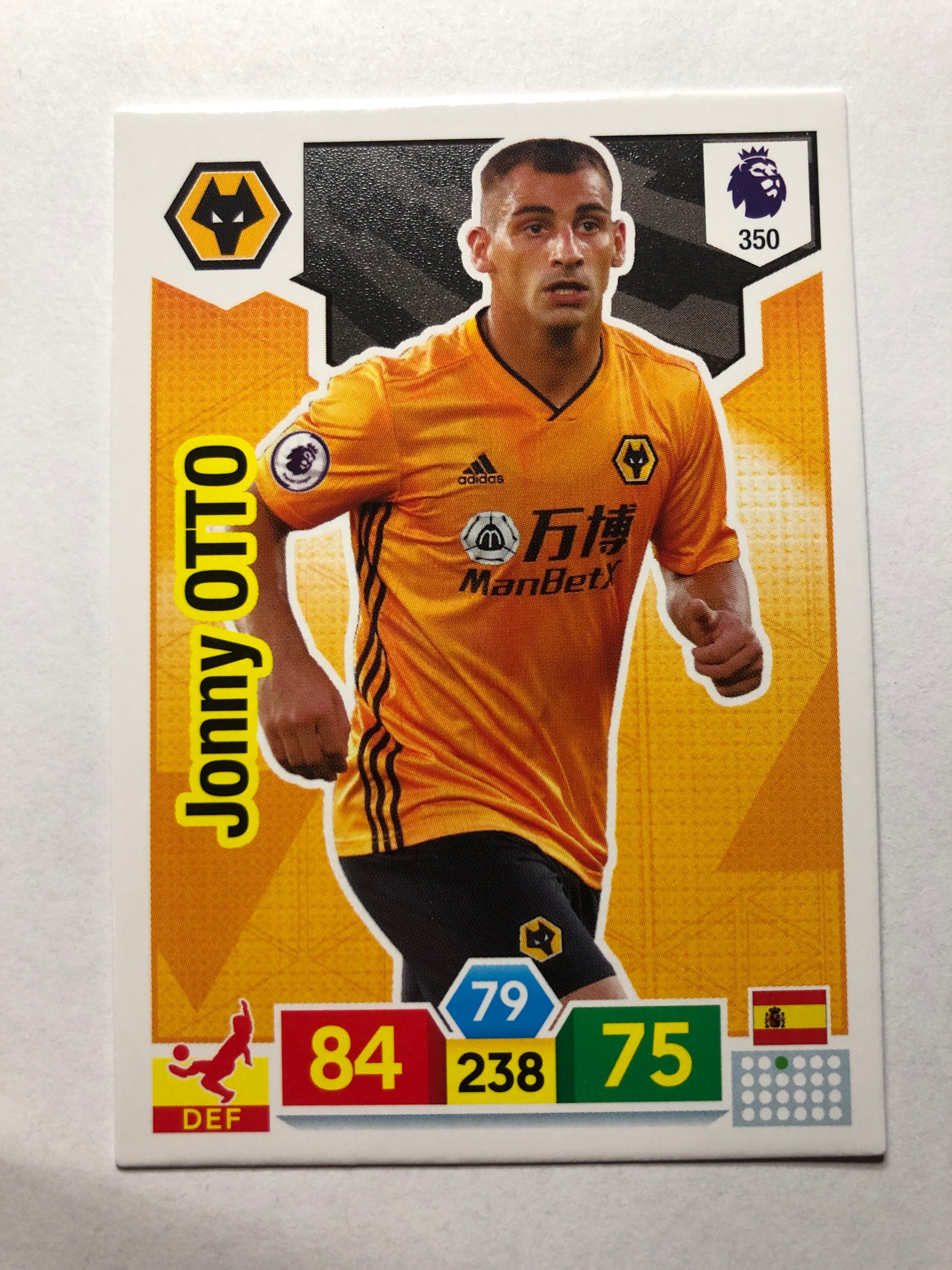 350. JONNY OTTO - WOLVERHAMPTON