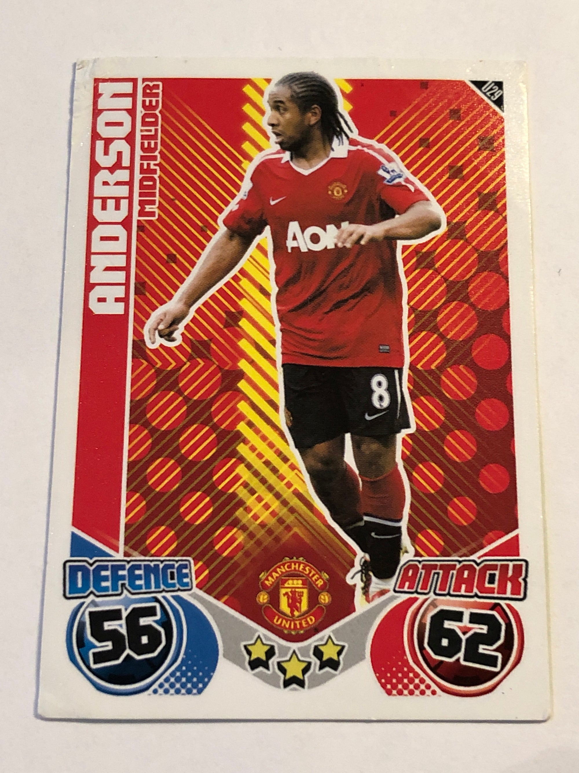 U29. ANDERSON - MANCHESTER UNITED