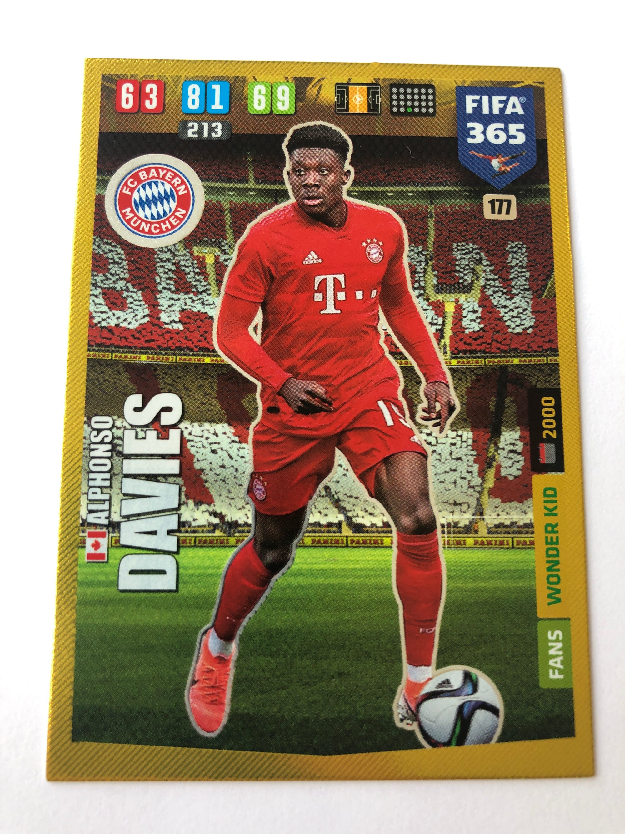 177. ALPHONSO DAVIES - BAYERN MÜNCHEN - FANS WONDER KID