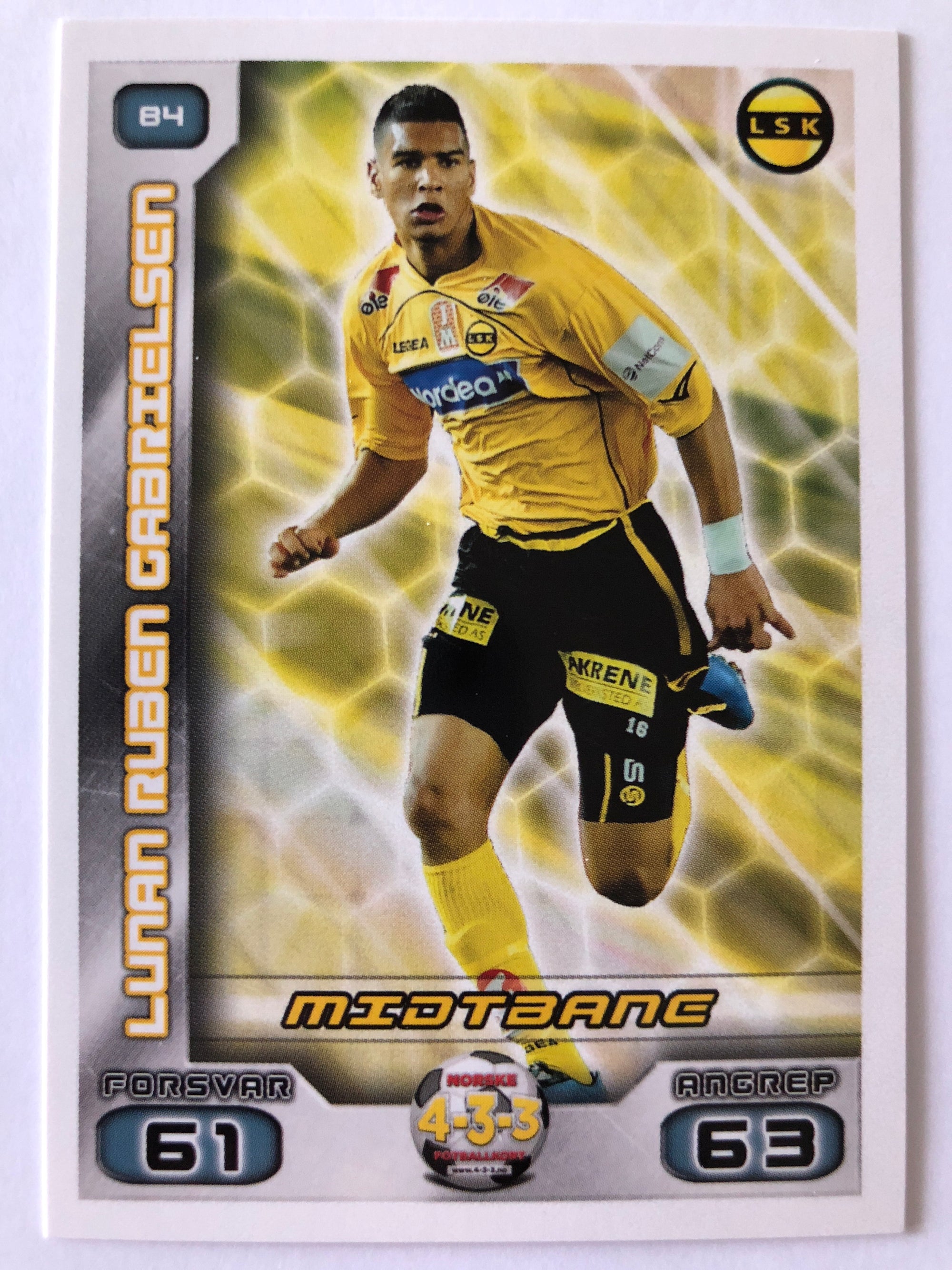 084. LUNAN RUBEN GABRIELSEN - LILLESTRØM SK