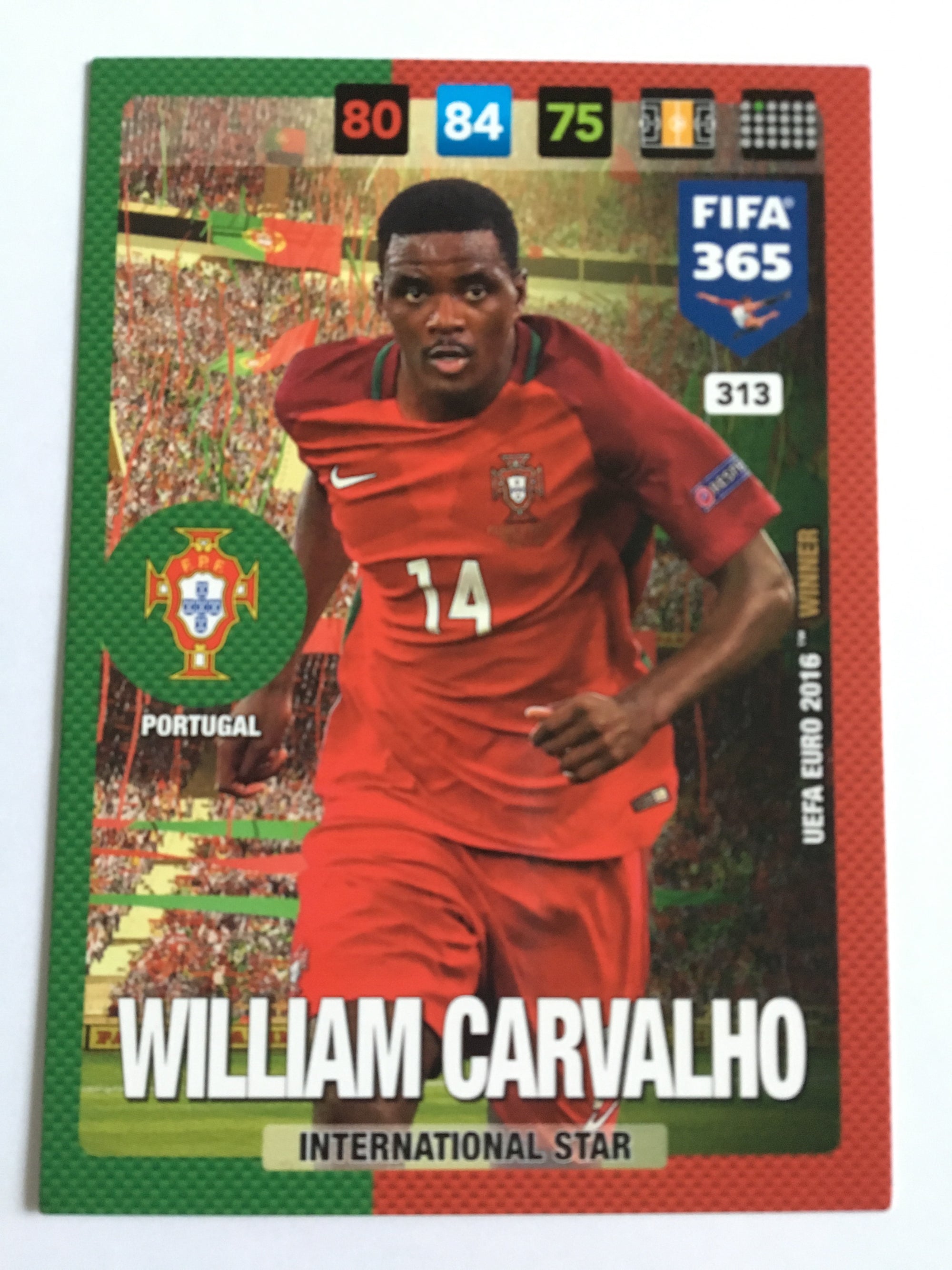 313. WILLIAM CARVALHO - PORTUGAL - INTERNATIONAL STAR