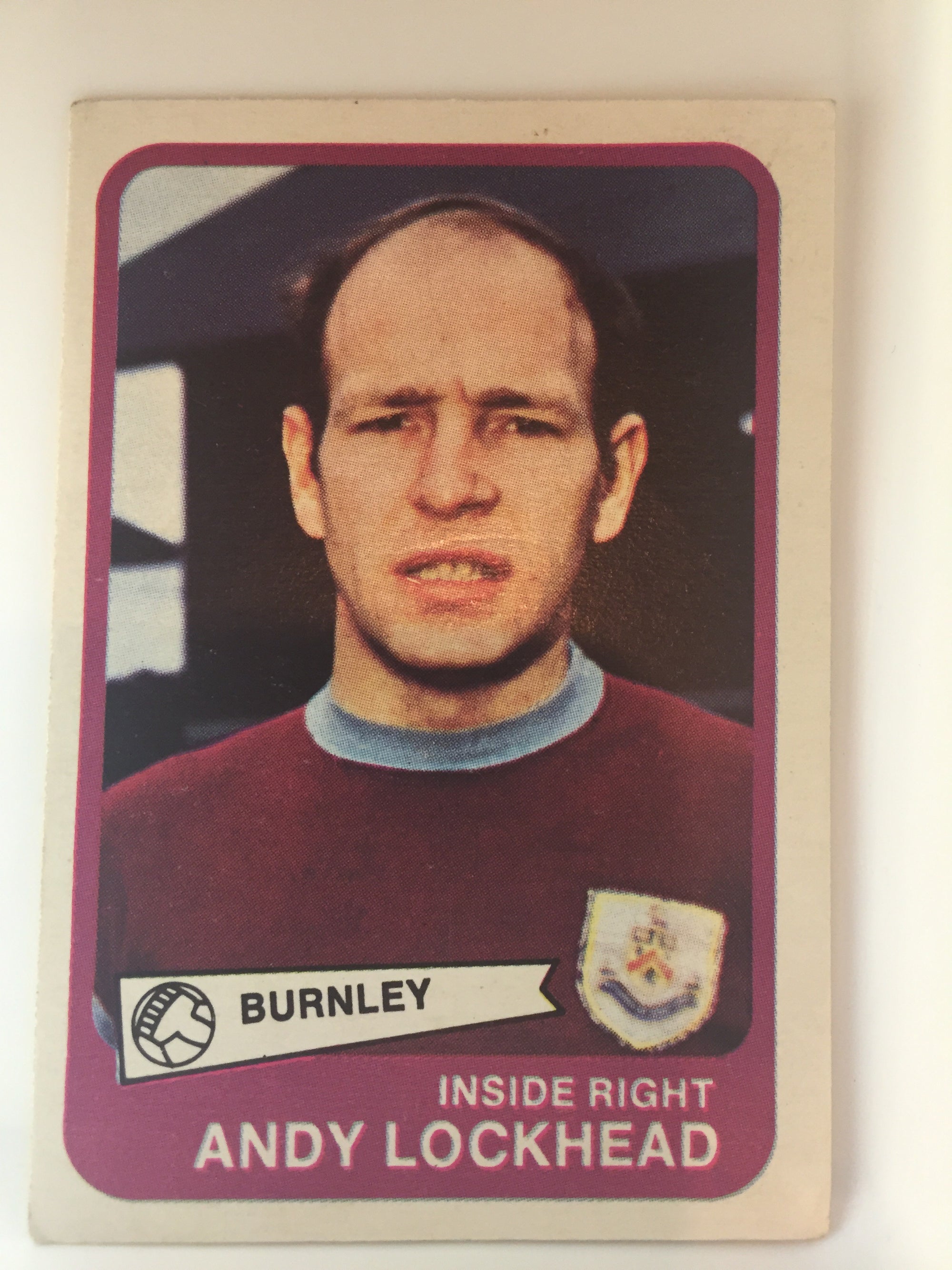 050. ANDY LOCKHEAD - BURNLEY