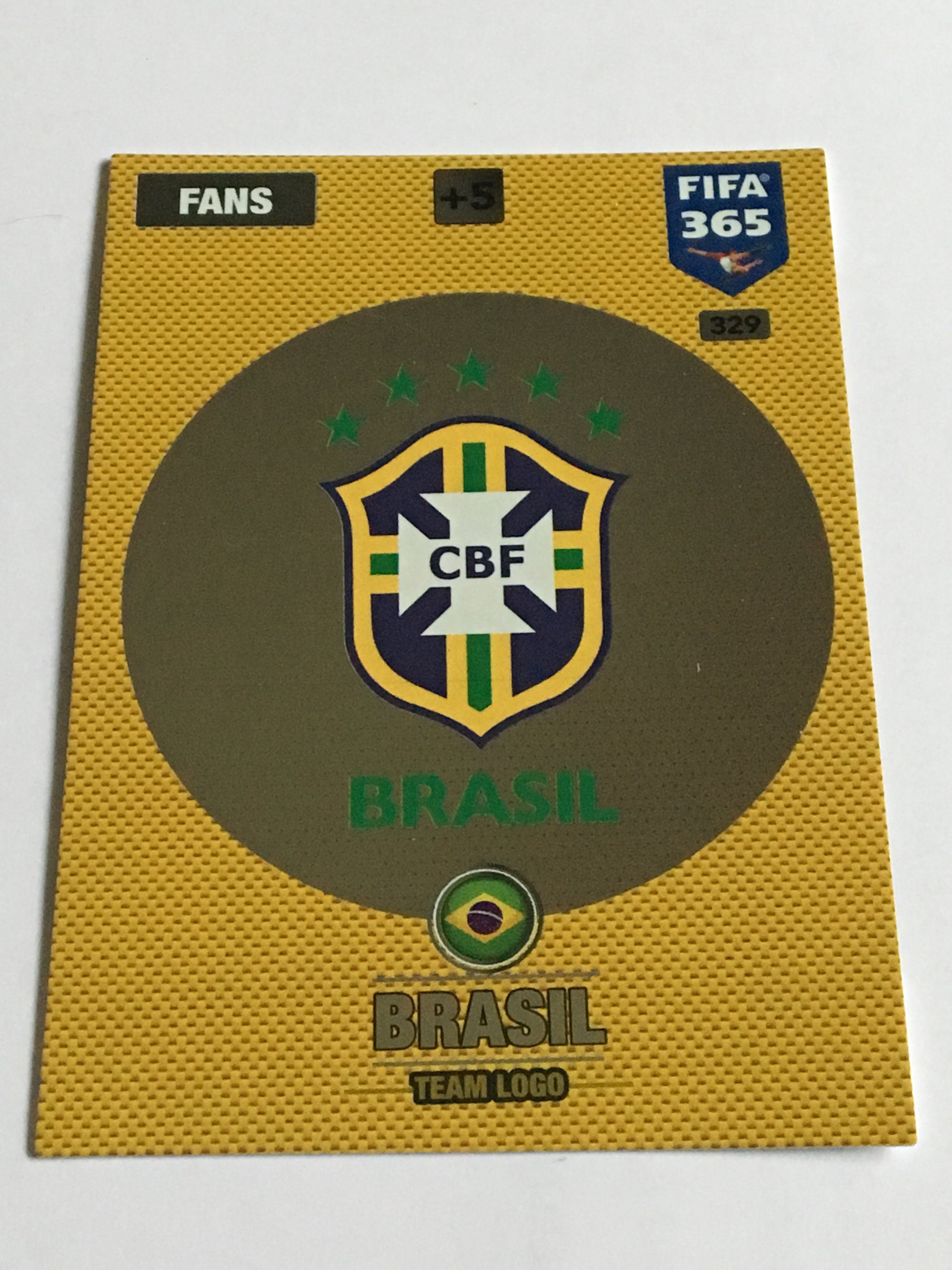 329. BRASIL - FANS - TEAM LOGO