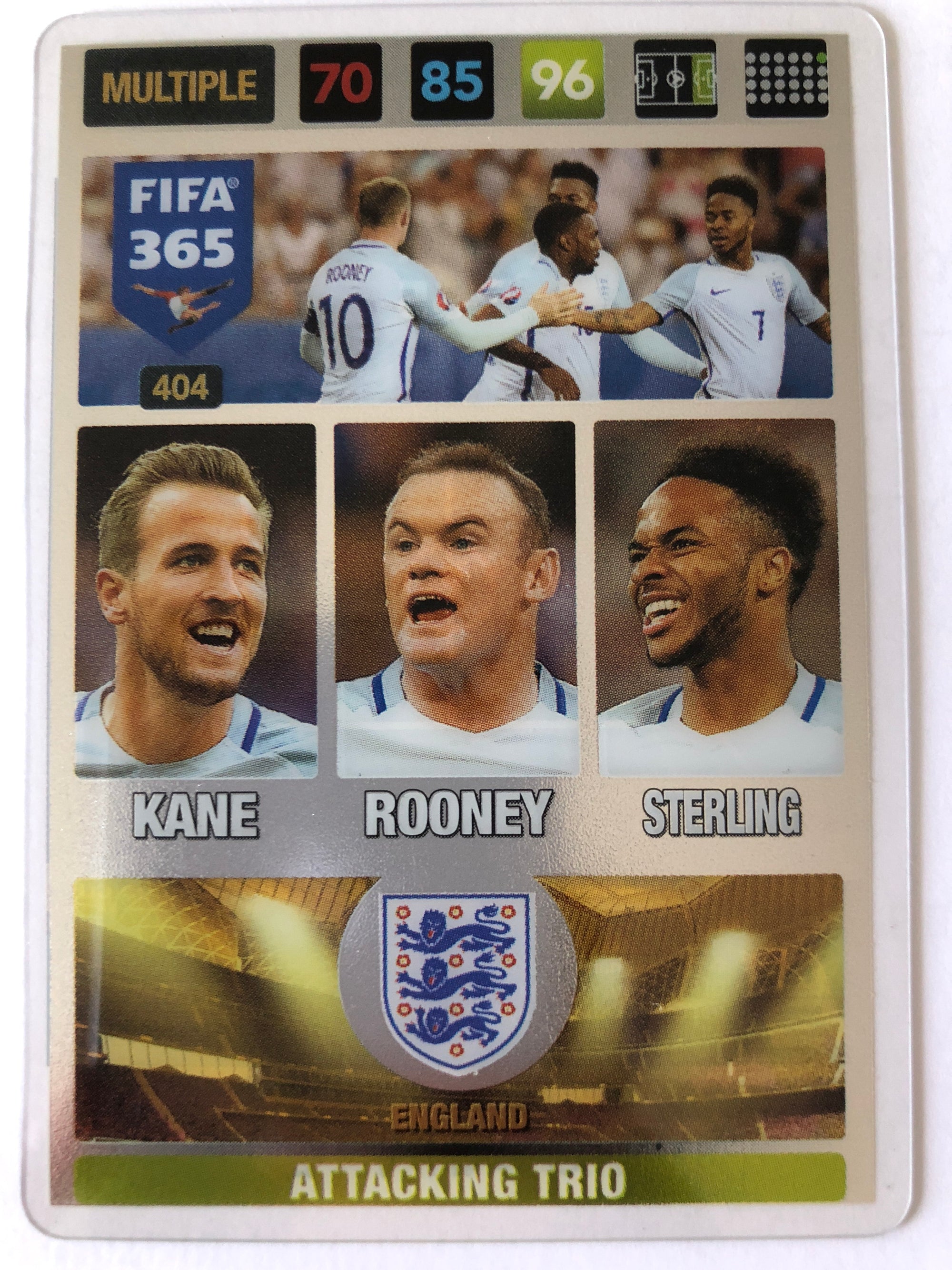 404. ENGLAND - KANE - ROONEY - STERLING - MUTLIPLE - ATTACKING TRIO