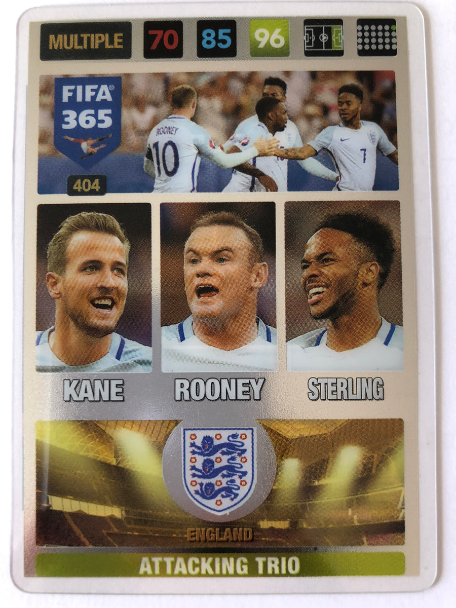404. ENGLAND - KANE - ROONEY - STERLING - MUTLIPLE - ATTACKING TRIO