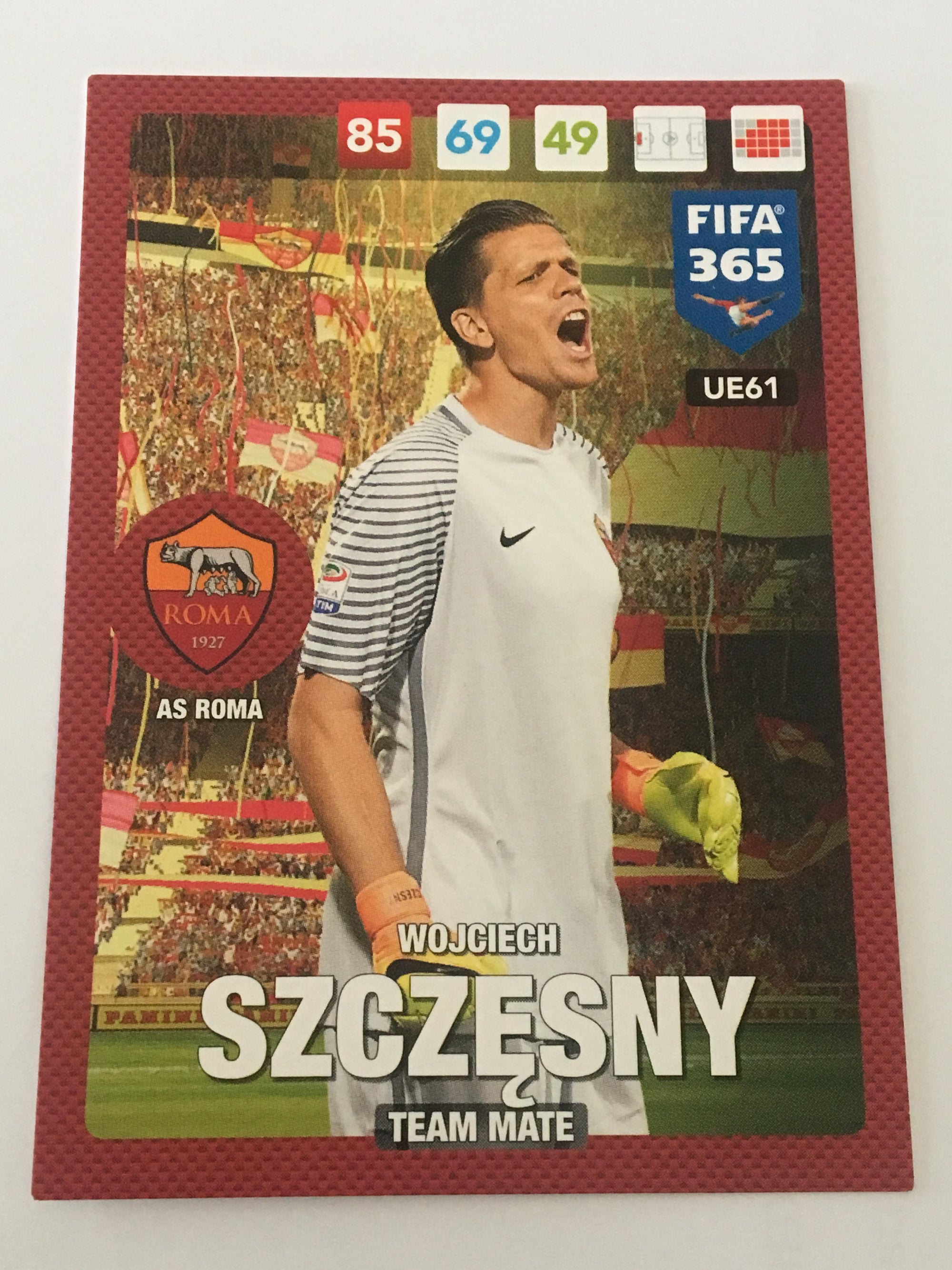 UE061 - WOJCIECH SZCZĘSNY - AS ROMA - TEAM MATE