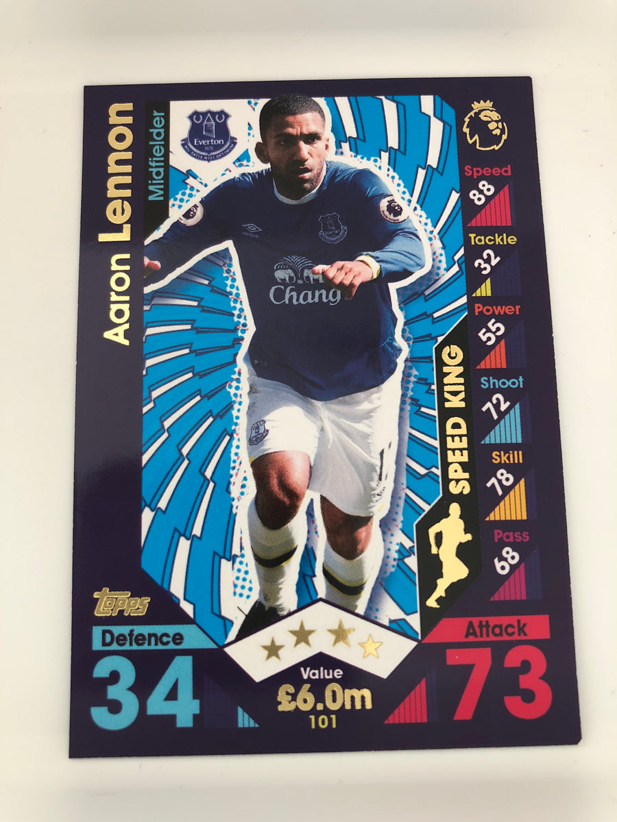 101. AARON LENNON - EVERTON - SPEED KING