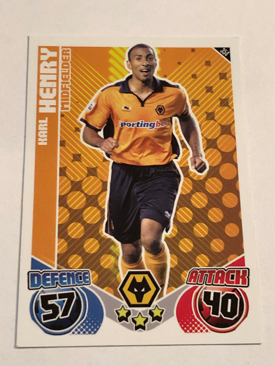 354. KARL HENRY - WOLVERHAMPTON WANDERERS