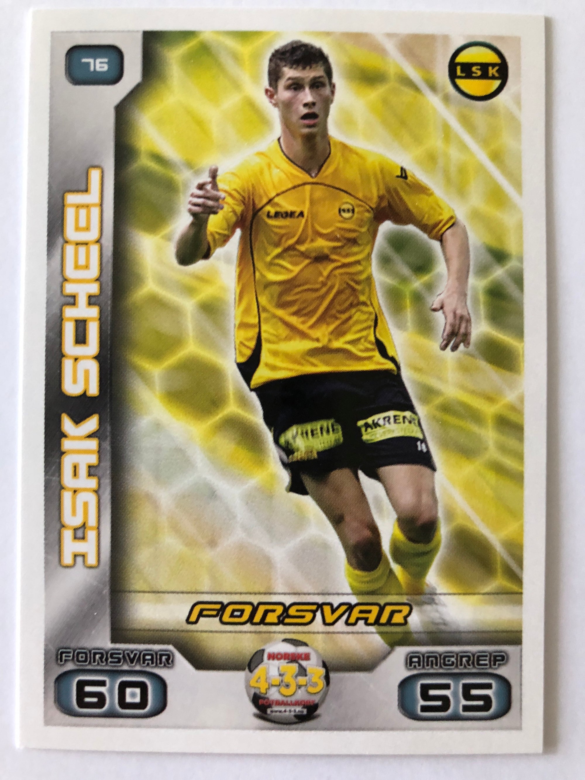 076. ISAK SCHEEL - LILLESTRØM SK