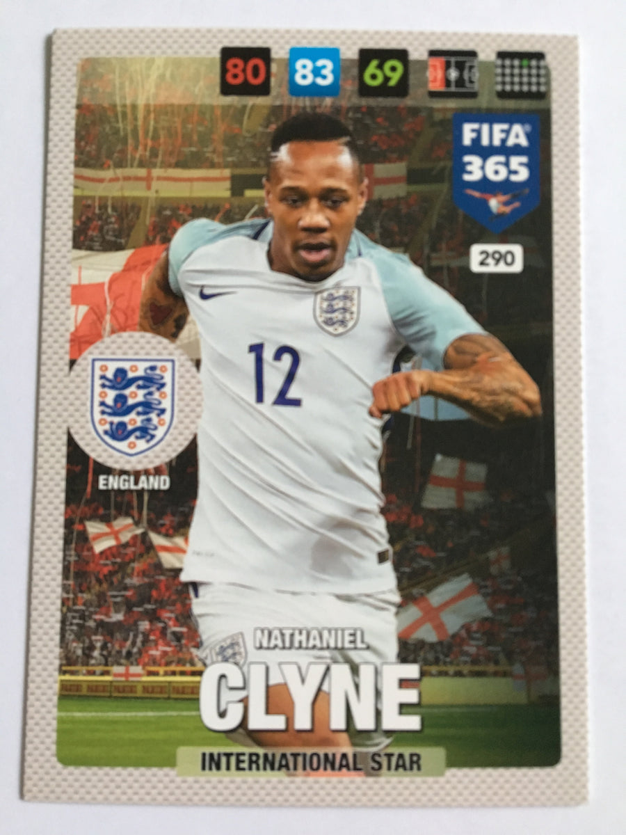 290. NATHANIEL GLYNE - ENGLAND - INTERNATIONAL STAR