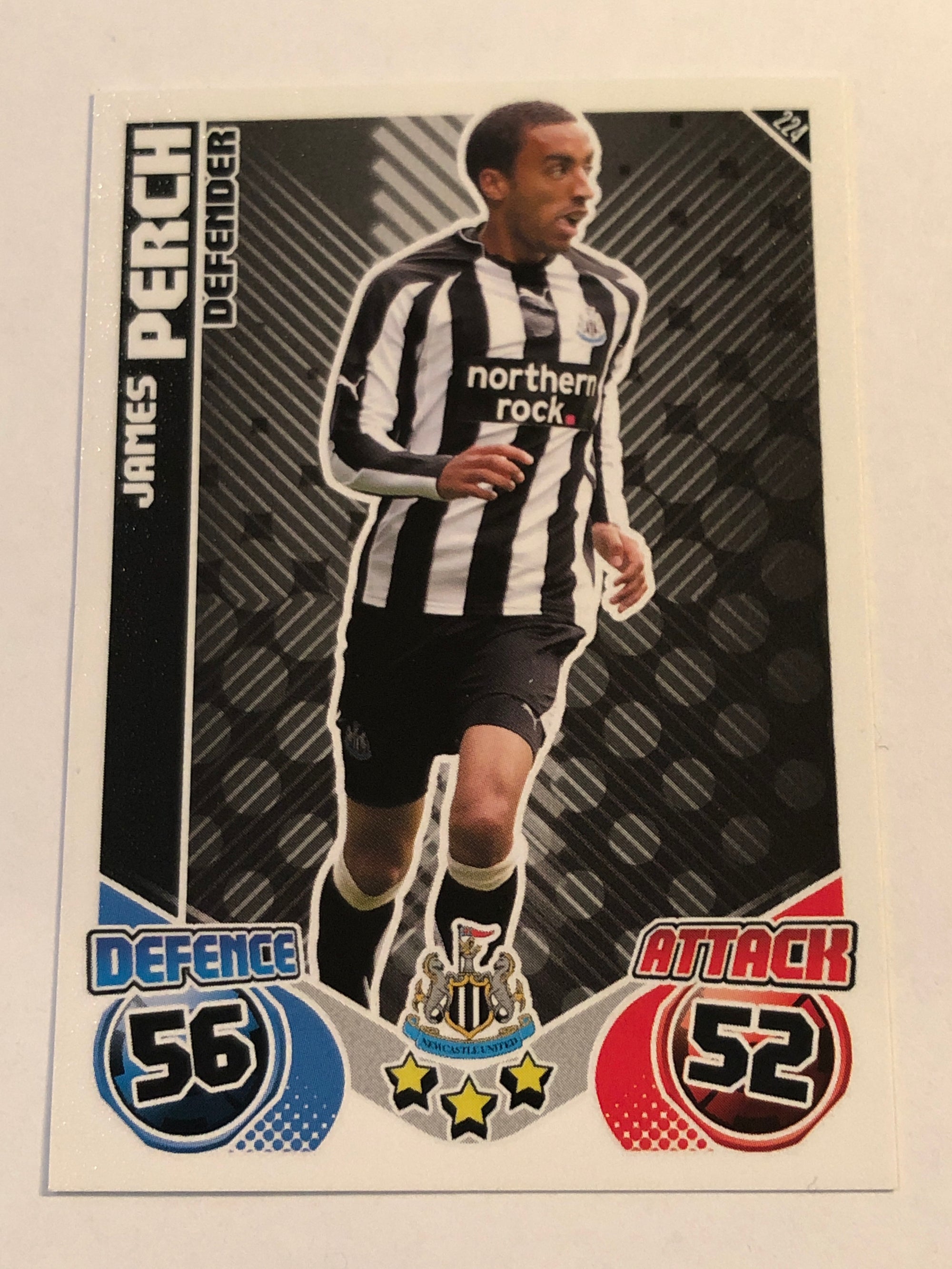 224. JAMES PERCH - NEWCASTLE UNITED