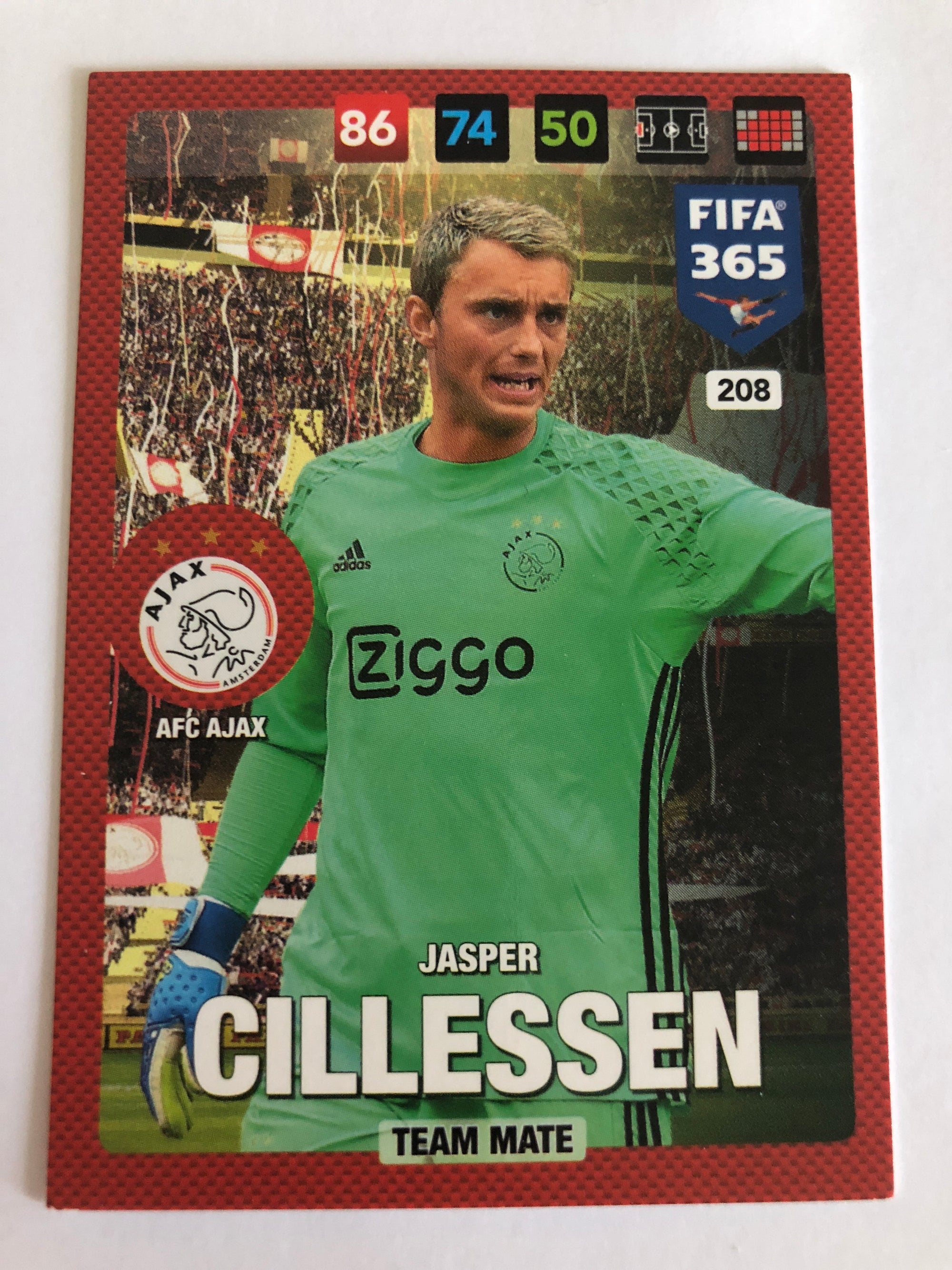 208. JASPER CILLESSEN - AFC AJAX - TEAM MATE